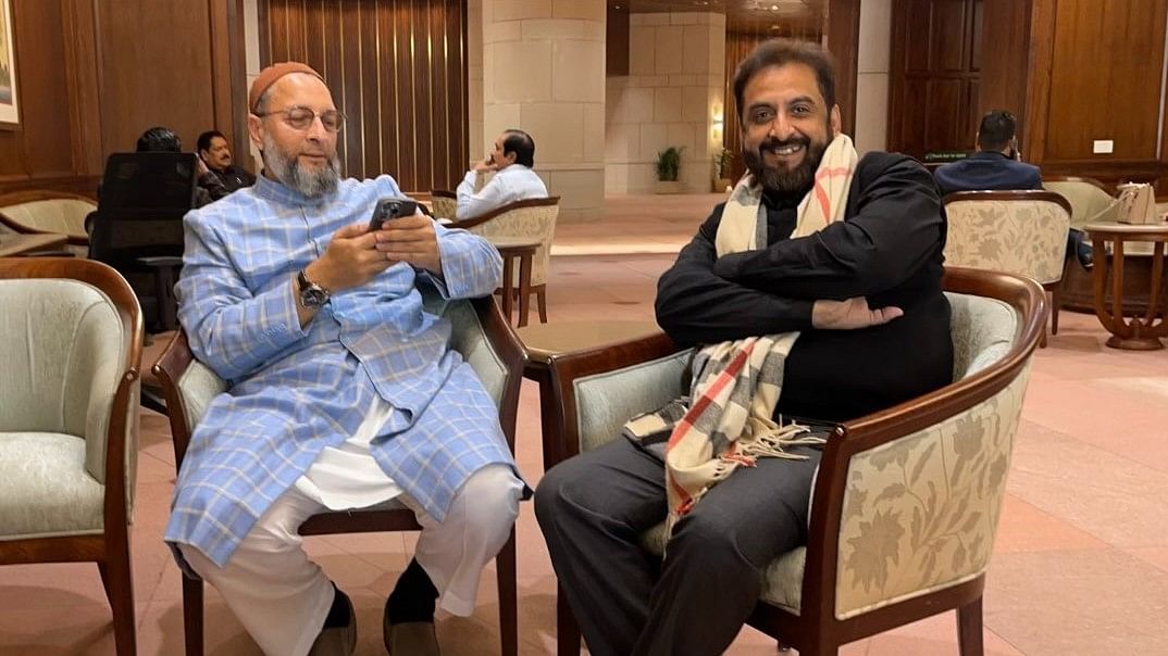 <div class="paragraphs"><p>A file photo of&nbsp;AIMIM MP Imtiaz Jaleel with Hyderabad MP&nbsp;Asaduddin Owaisi</p></div>