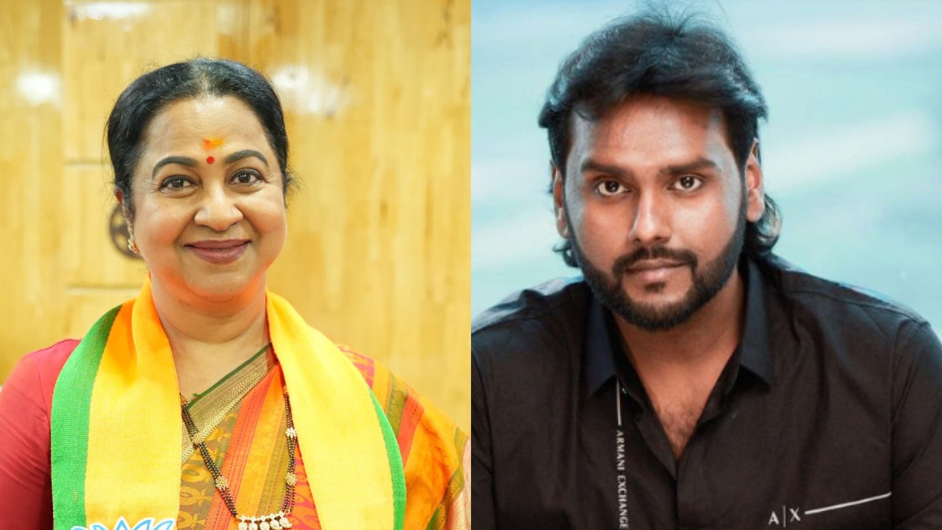 <div class="paragraphs"><p>BJP's&nbsp;R Radikaa and DMDK's&nbsp;V Vijaya Prabakaran.</p></div>