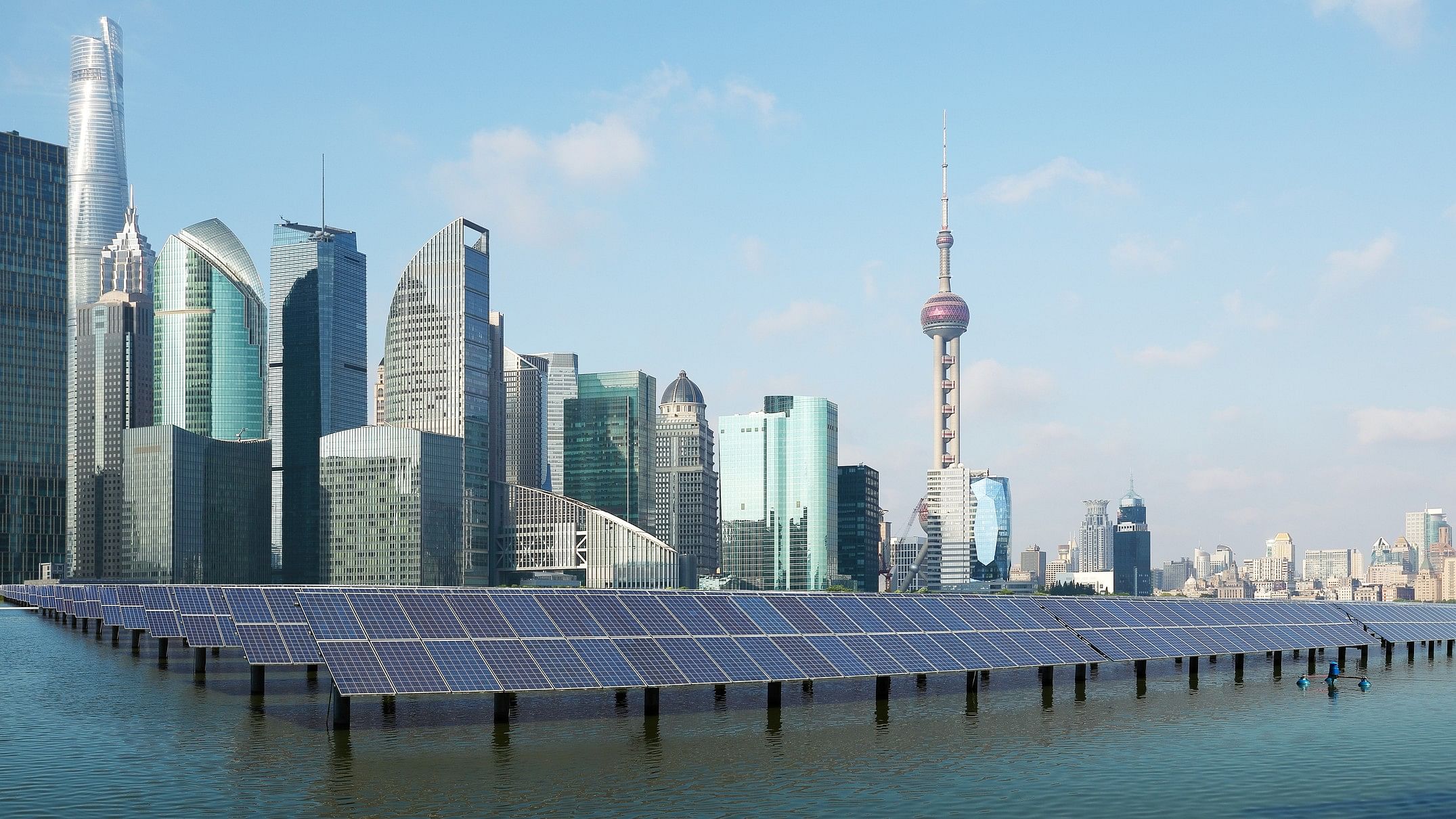 <div class="paragraphs"><p>Solar panels against the Shanghai skyline.</p></div>