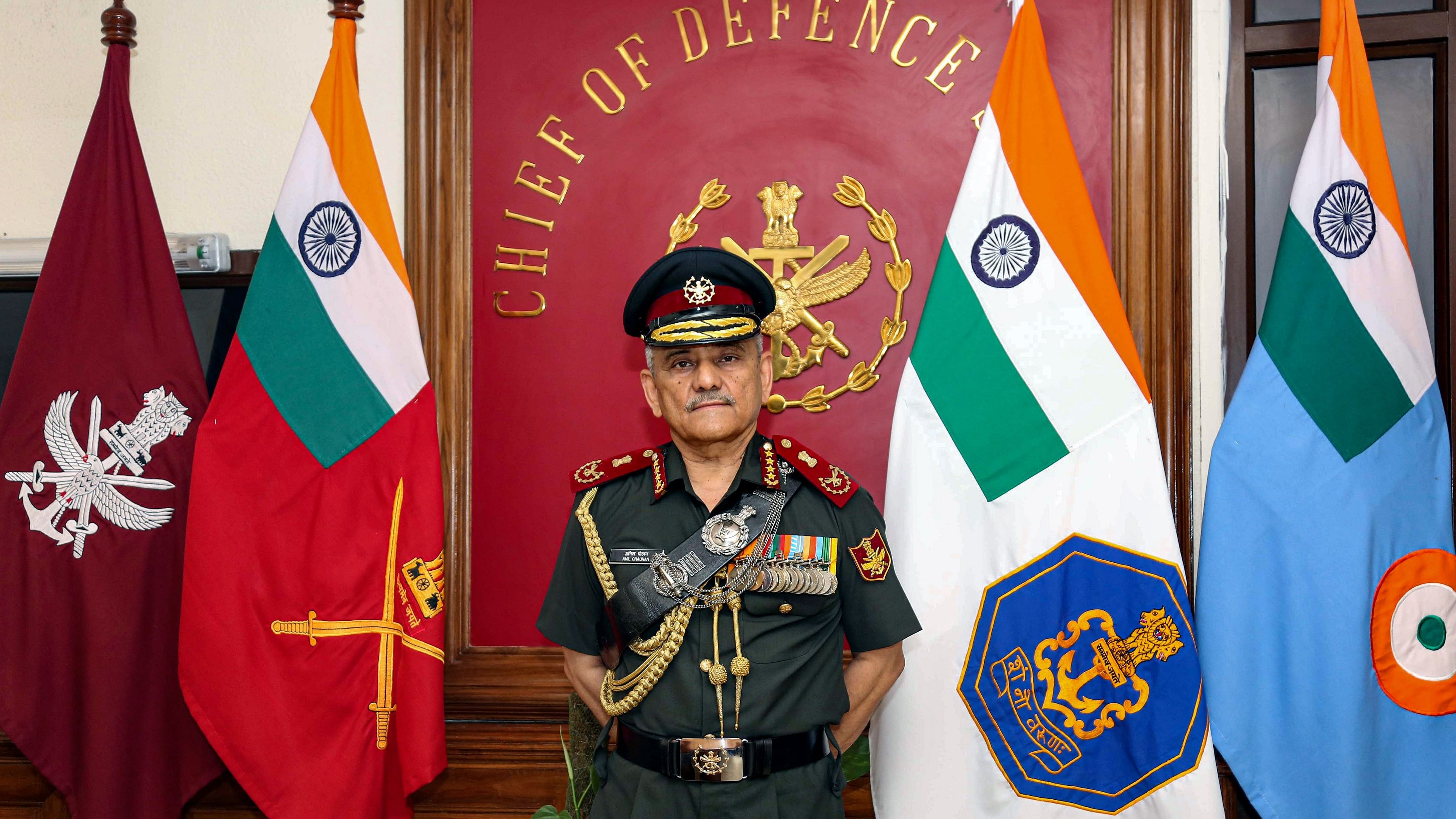 <div class="paragraphs"><p>File photo of&nbsp;Chief of Defence Staff General Anil Chauhan.</p></div>