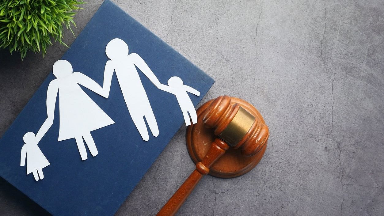 <div class="paragraphs"><p>Representative image of a gavel beside an adoption illustration.&nbsp;</p></div>