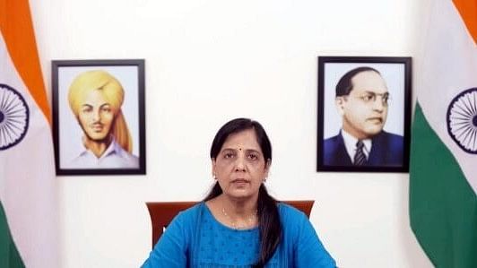 <div class="paragraphs"><p>Sunita Kejriwal, wife of Delhi Chief Minister and AAP Convenor Arvind Kejriwal.</p></div>