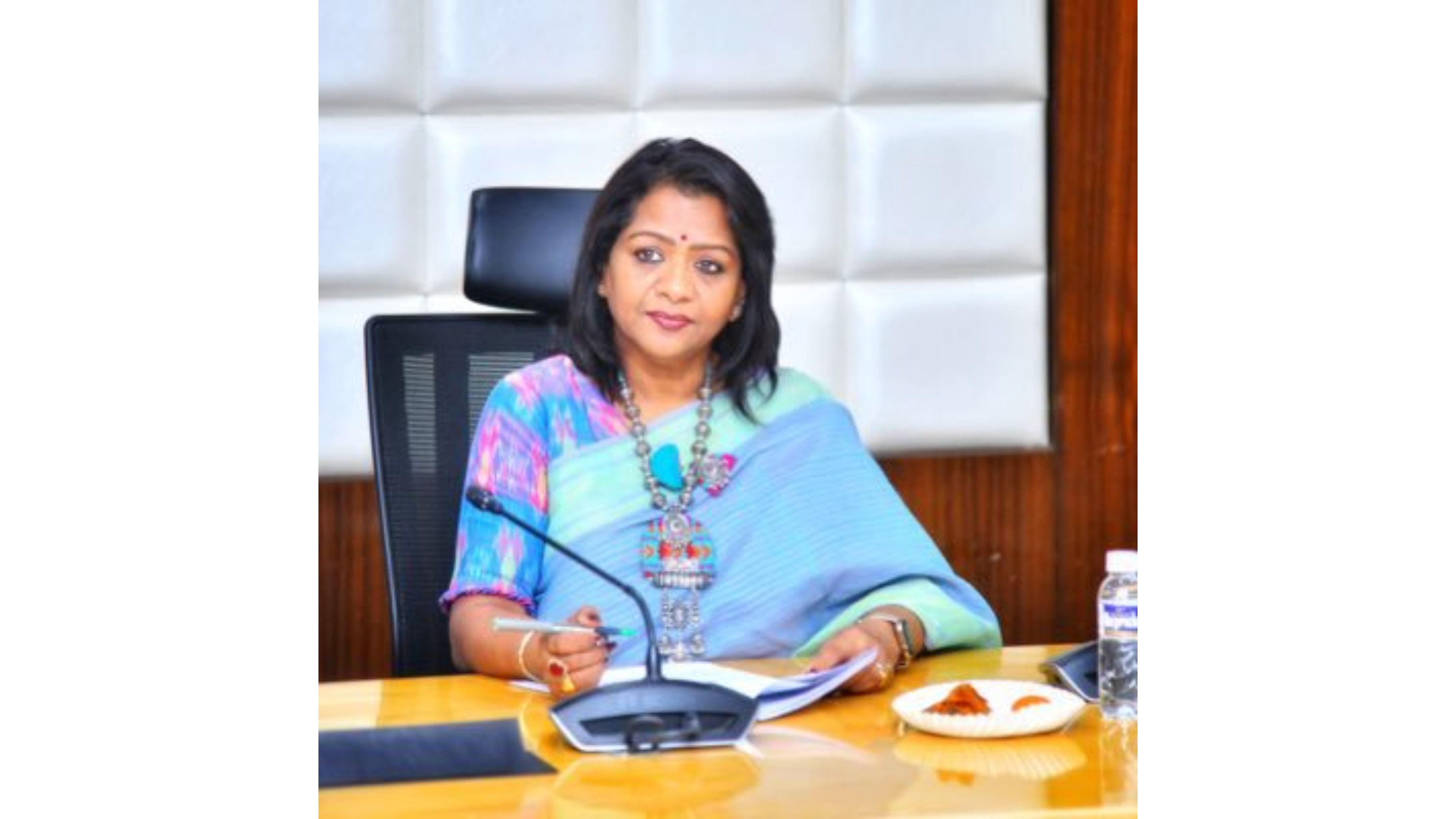 <div class="paragraphs"><p>GHMC Mayor Vijaya Laxmi R Gadwal.</p></div>