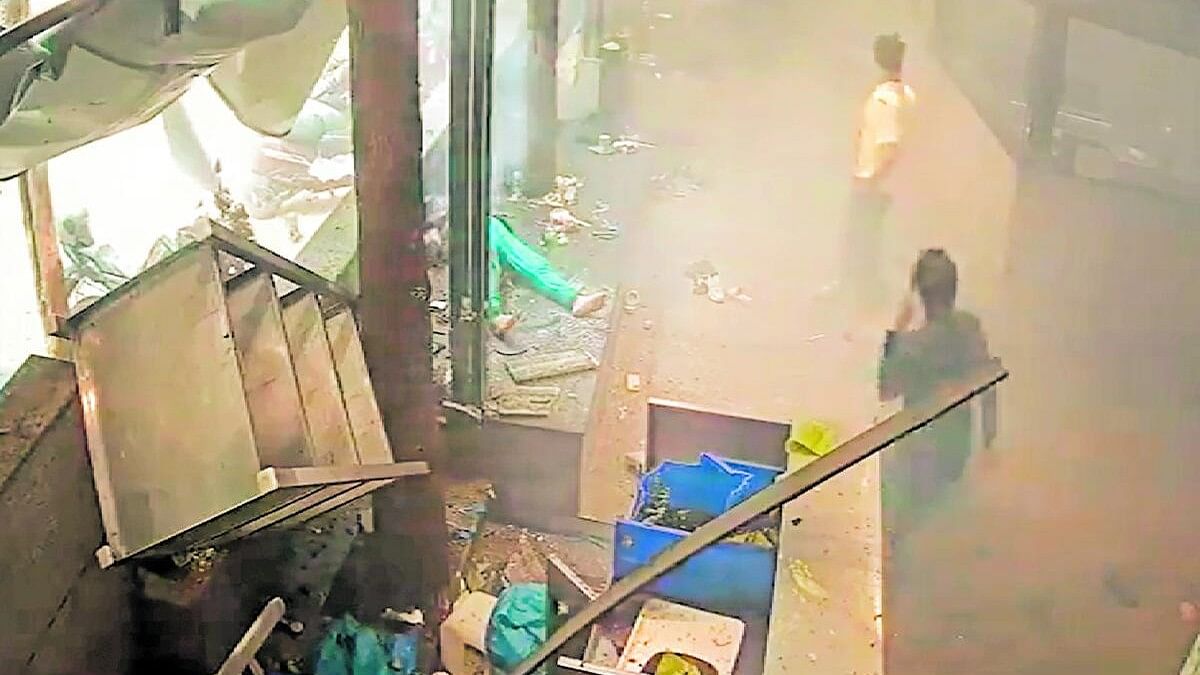 <div class="paragraphs"><p>A CCTC grab of the Rameswaram Cafe after the blast.</p></div>