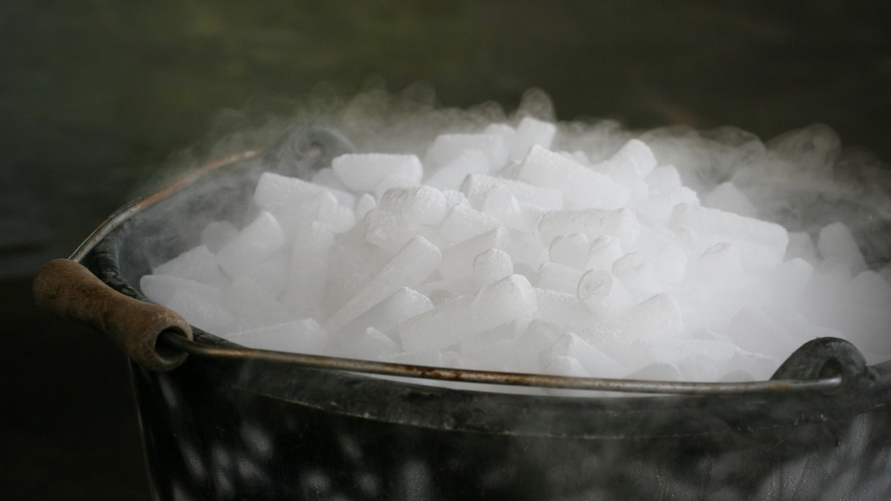 <div class="paragraphs"><p>A representative image of pellets of dry ice.</p></div>