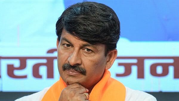 <div class="paragraphs"><p>BJP candidate  Manoj Tiwari.</p></div>