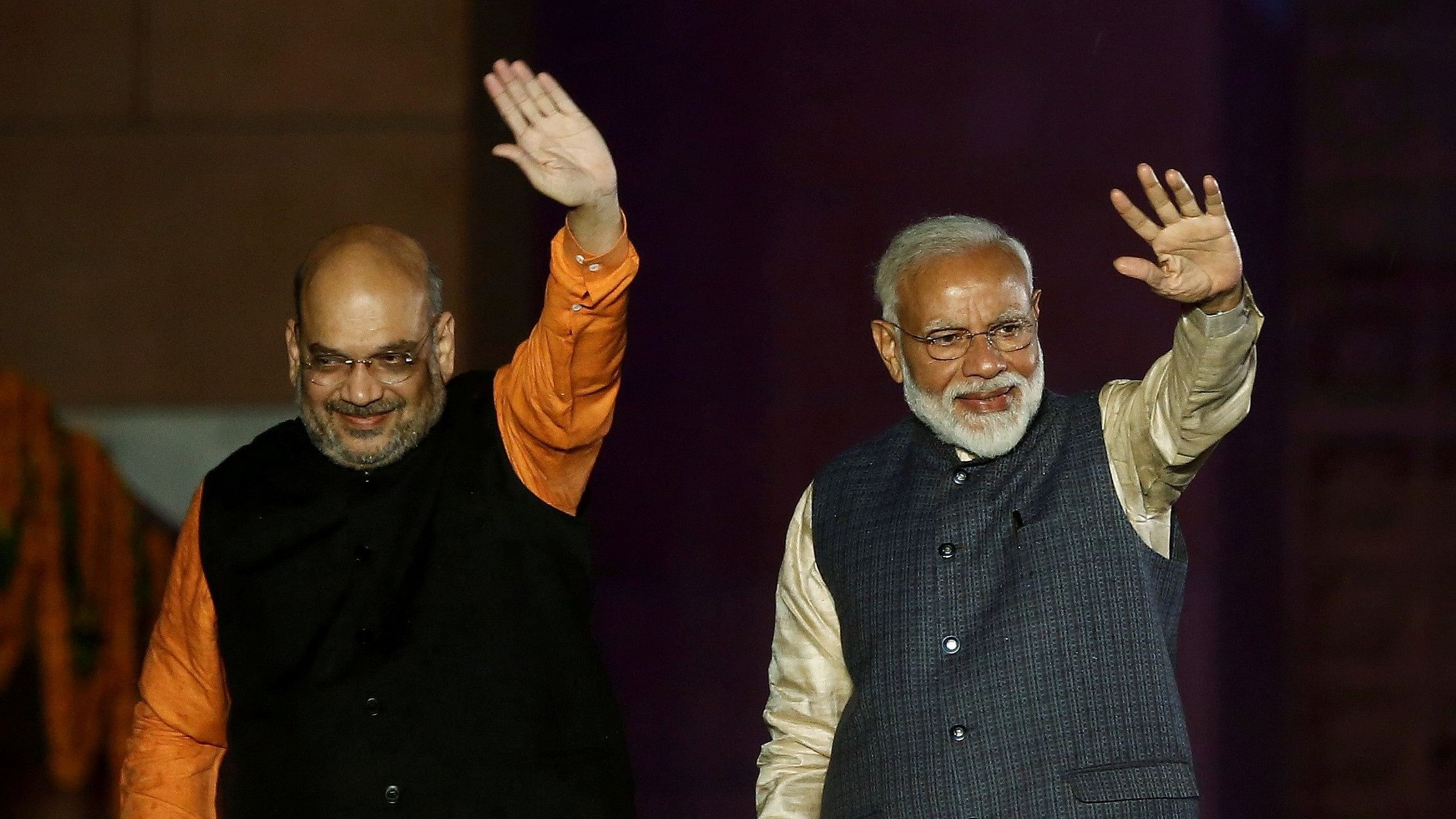 <div class="paragraphs"><p>Home Minister Amit Shah with Prime Minister Narendra Modi.</p></div>