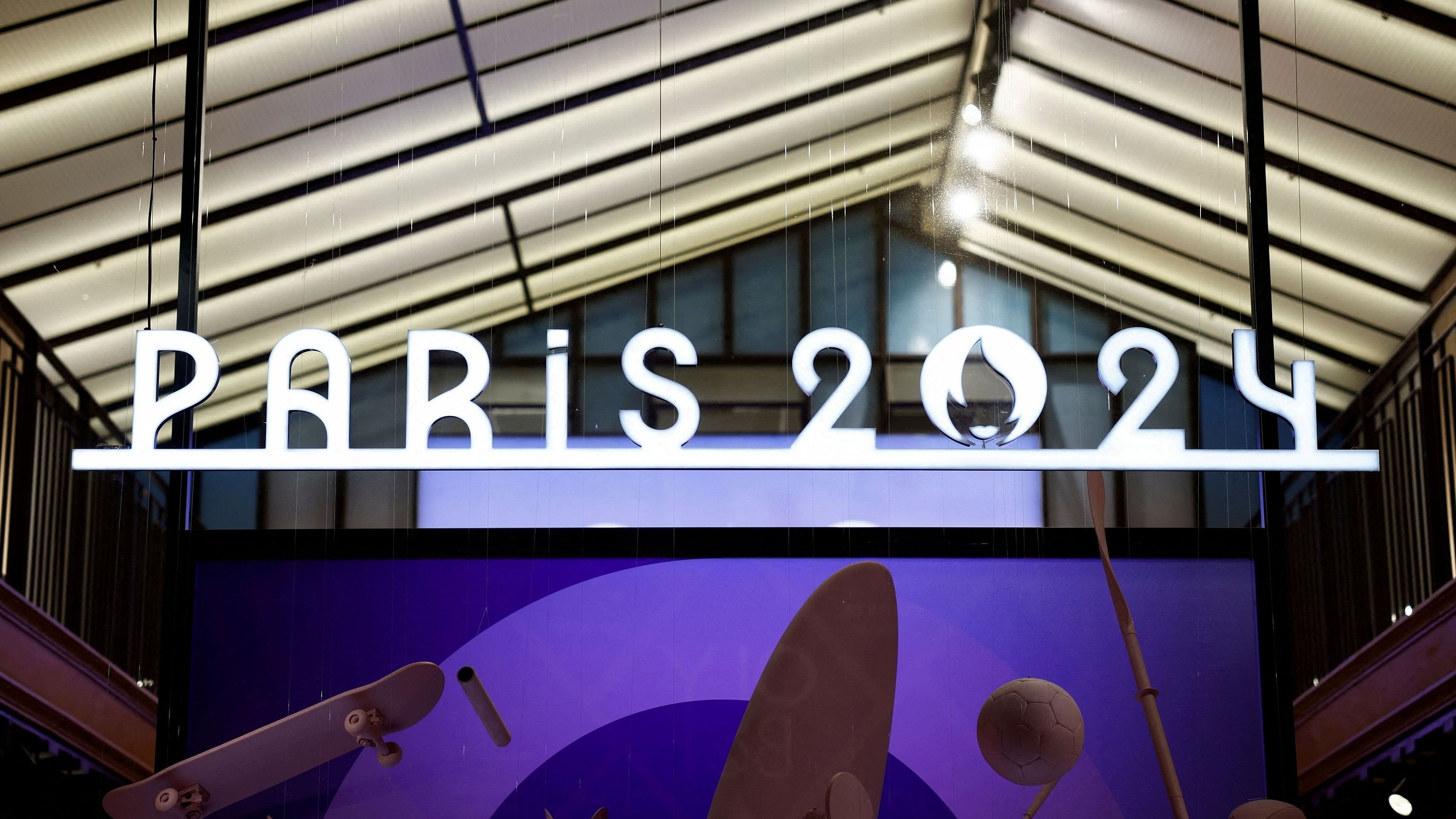 <div class="paragraphs"><p> The logo of the Paris 2024 Olympic and Paralympic Games.</p></div>