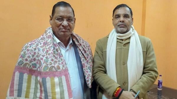 <div class="paragraphs"><p>Wrestling Federation of India (WFI) President Sanjay Singh and WFI Treasurer Satyapal Singh Deshwal</p></div>