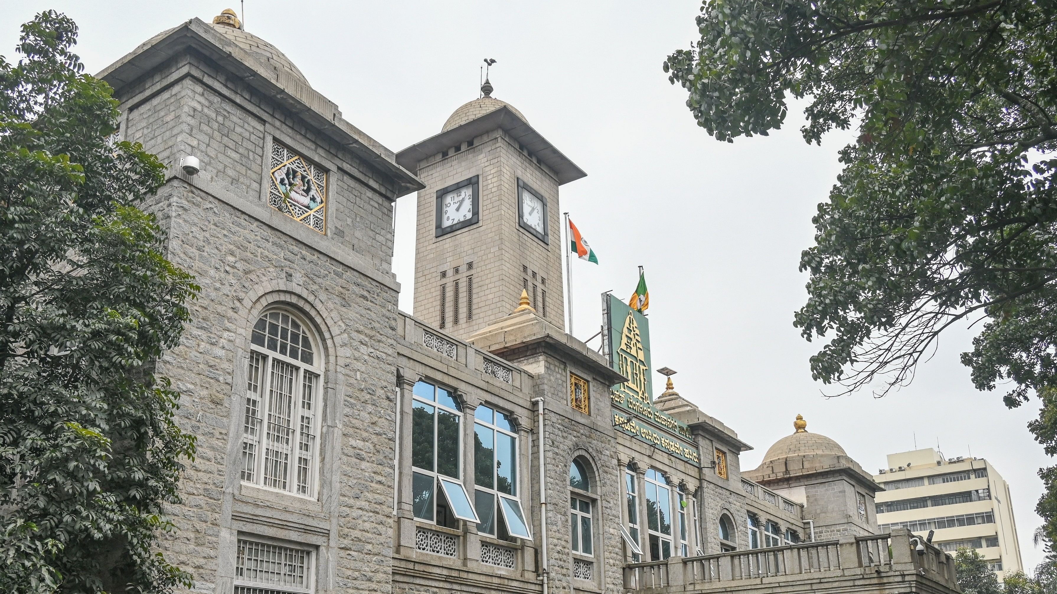 <div class="paragraphs"><p>View of the BBMP office</p></div>