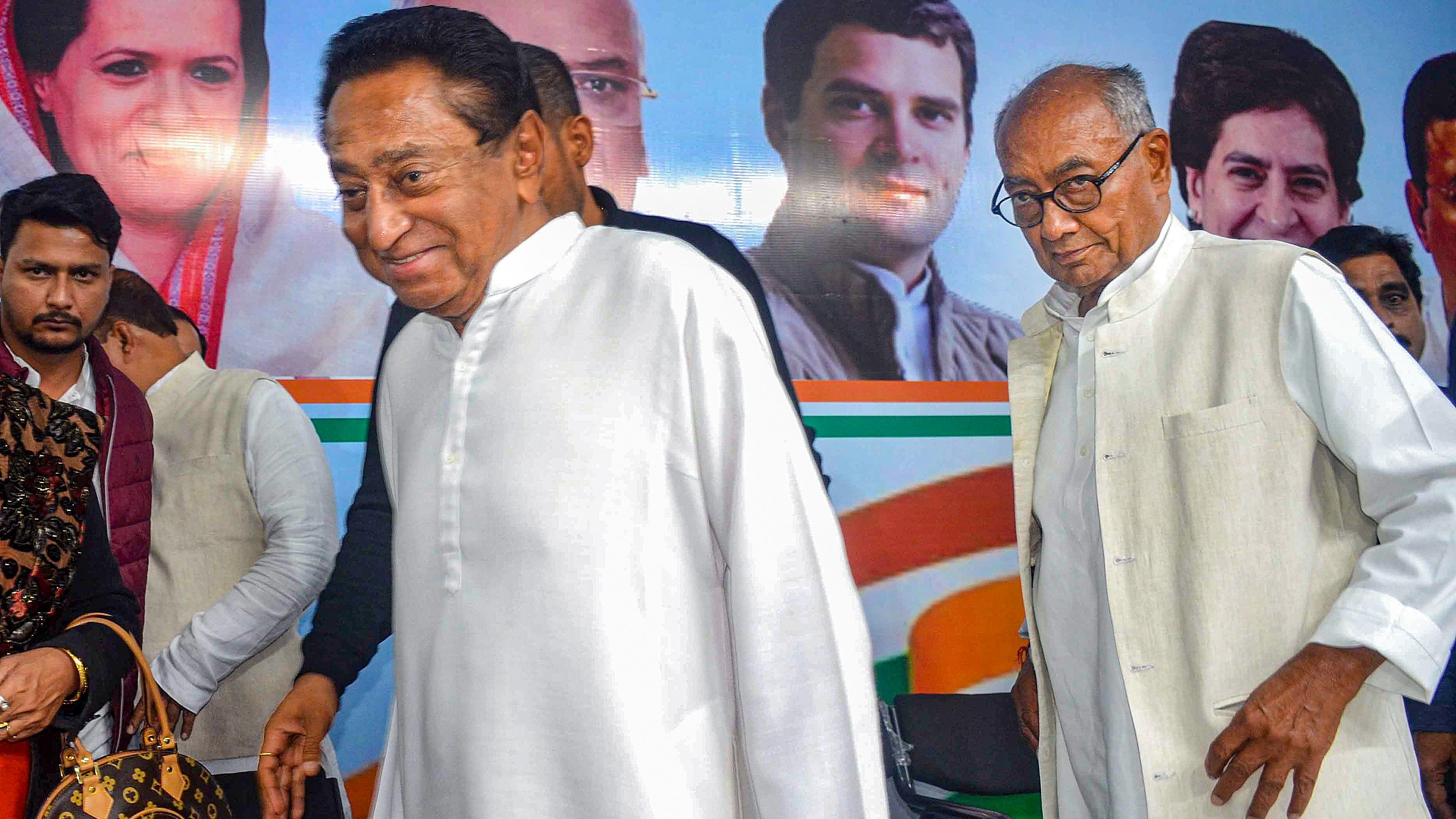 <div class="paragraphs"><p>File photo of Madhya Pradesh Congress President Kamal Nath with party leader Digvijaya Singh</p></div>