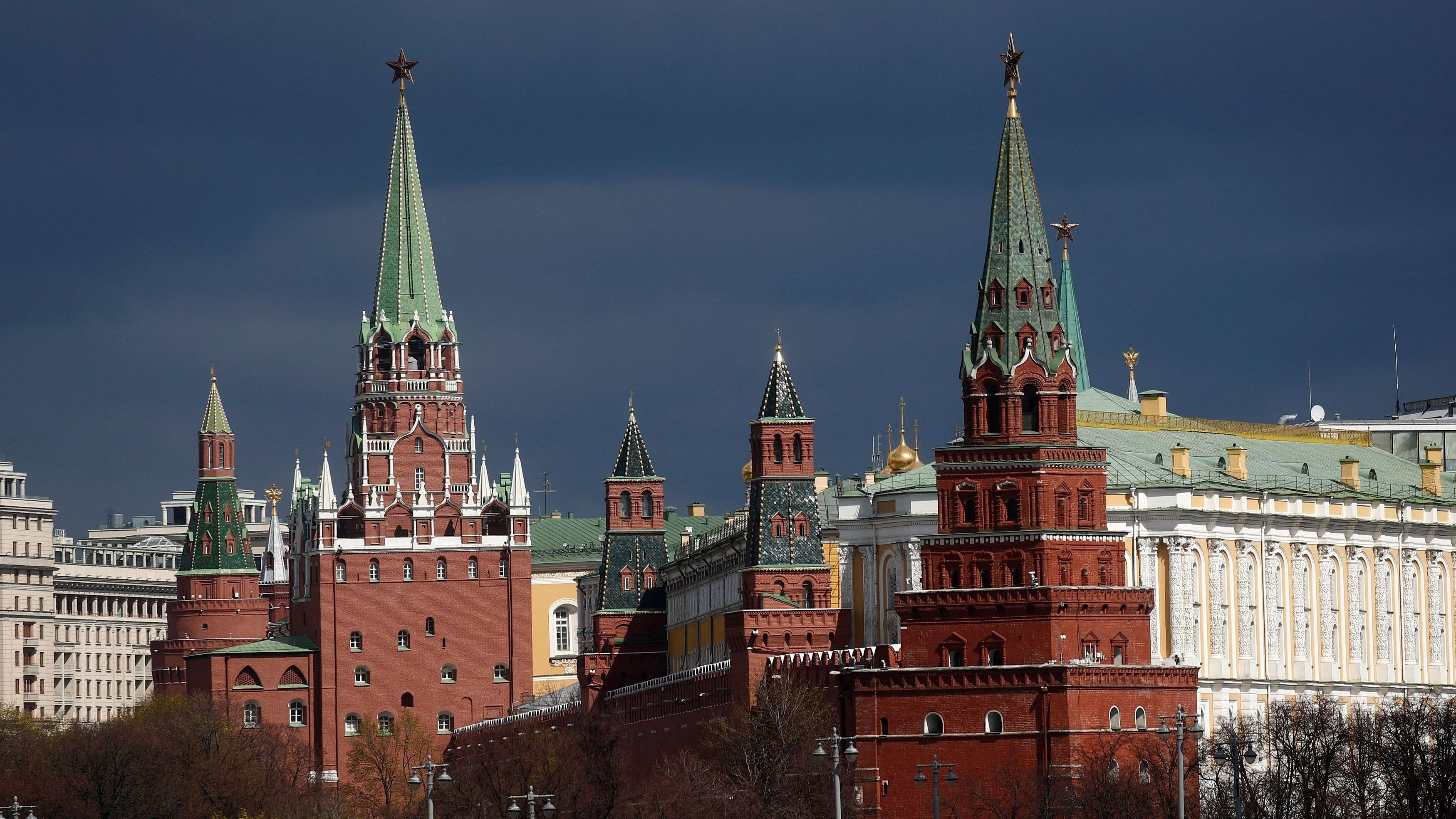 <div class="paragraphs"><p>A view shows the Kremlin in Moscow, Russia.</p></div>