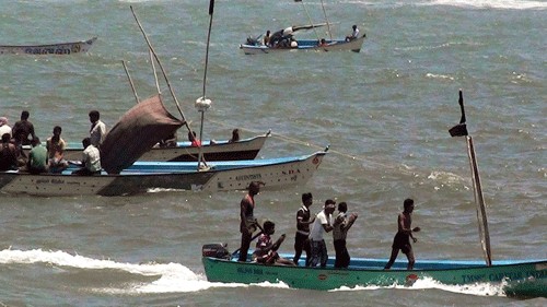<div class="paragraphs"><p>The country boat along with the contraband and three persons on board were brought to Coast Guard Station Mandapam. (Representative image)</p></div>