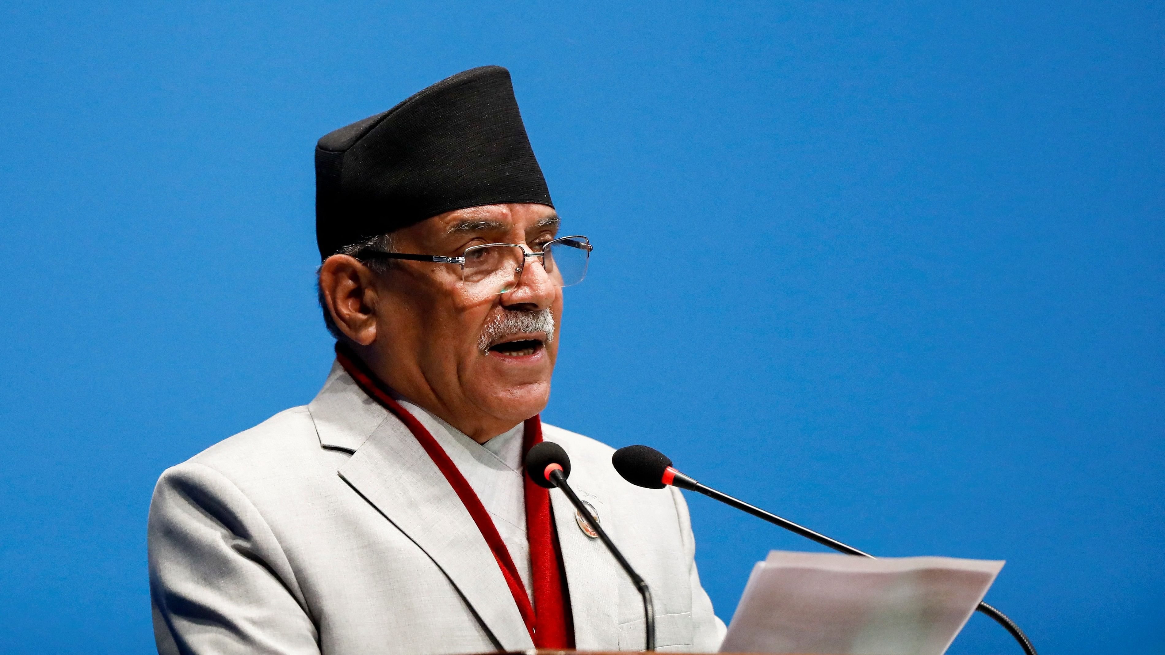 <div class="paragraphs"><p>A file photo of&nbsp;Prime Minister Pushpa Kamal Dahal, also known as Prachanda.&nbsp;</p></div>