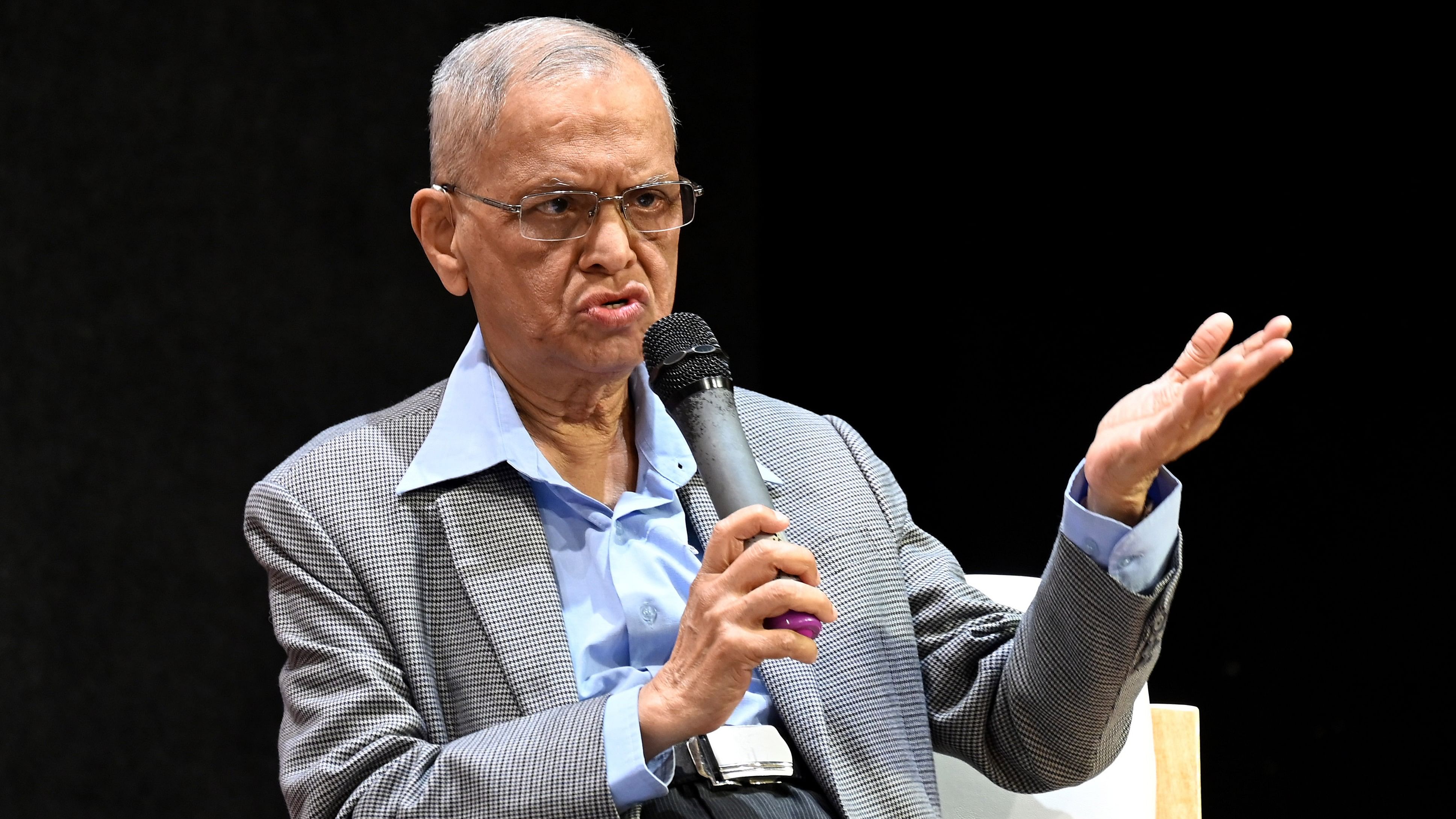 <div class="paragraphs"><p>A file photo of&nbsp;Infosys founder N R Narayana Murthy</p></div>