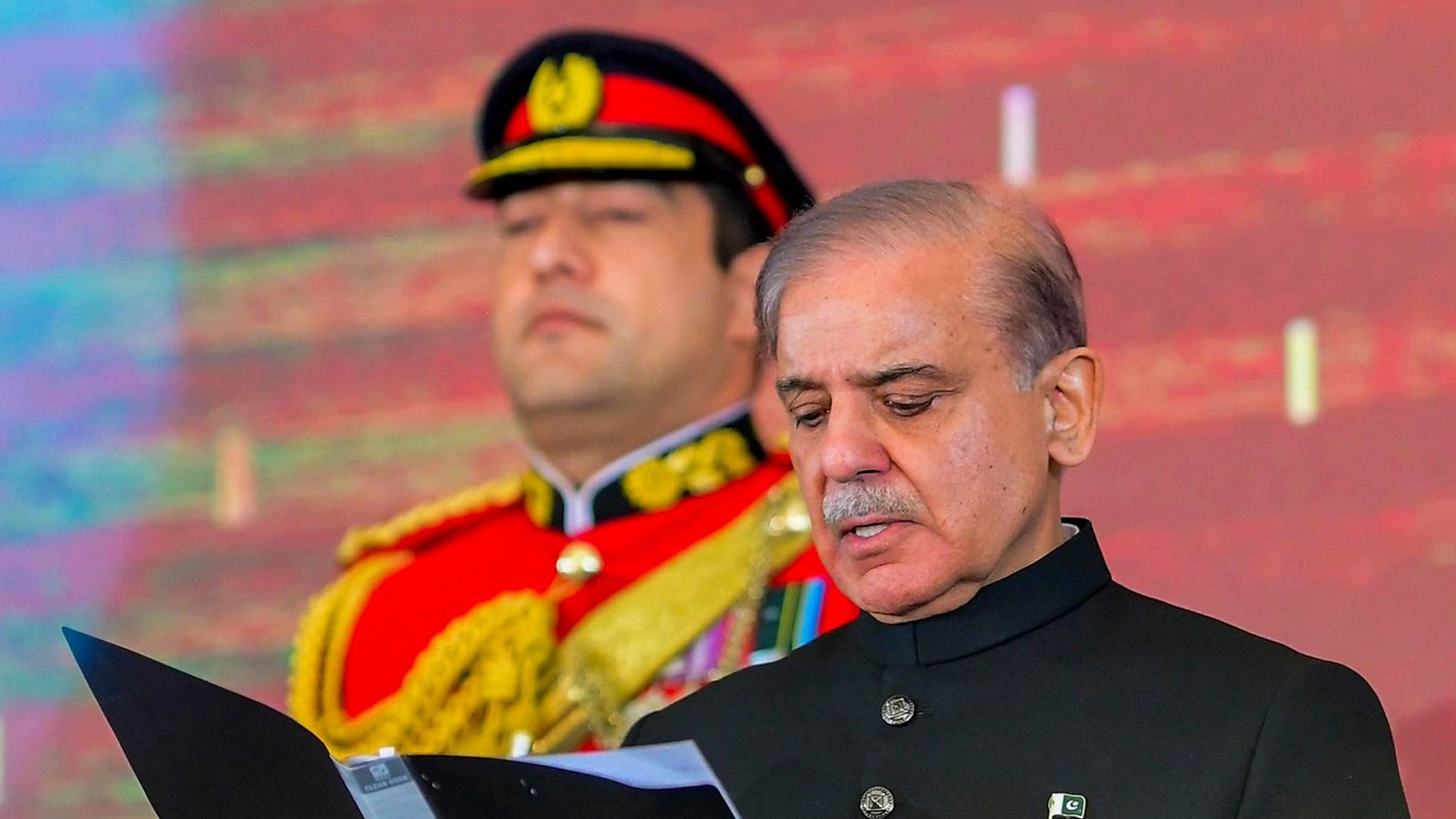 <div class="paragraphs"><p>Shehbaz Sharif sworn in as the 24th Prime Minister of Pakistan, in Islamabad</p></div>