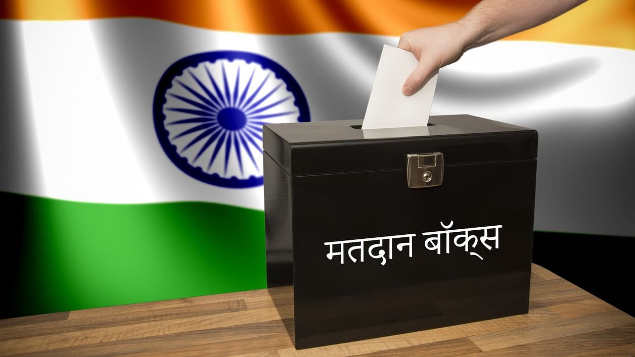 <div class="paragraphs"><p>Representative image showing a ballot box juxtaposed against an Indian flag.</p></div>