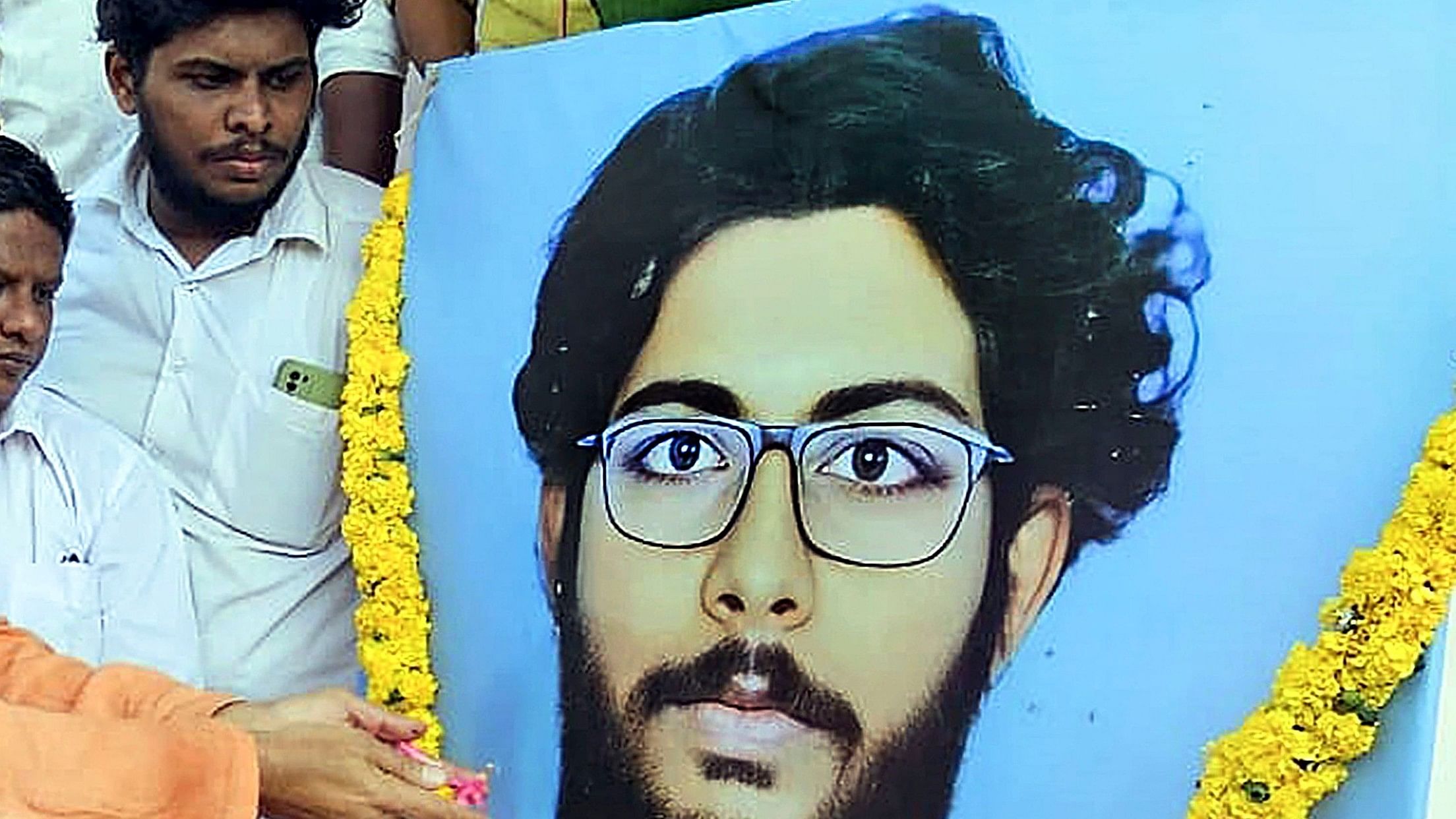 <div class="paragraphs"><p>A photo of a vigil for Sidharthan, a student of the Kerala Veterinary and Animal Sciences University, who was found hanging in his hostel bathroom, in Wayanad.</p></div>