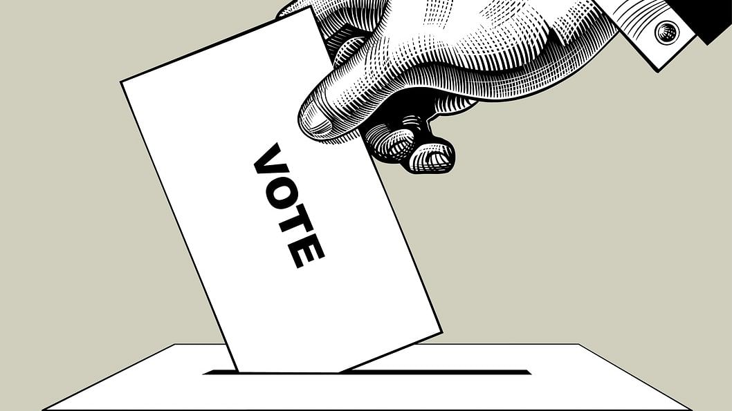 <div class="paragraphs"><p>Representative illustration showing a voter using a ballot box.</p></div>