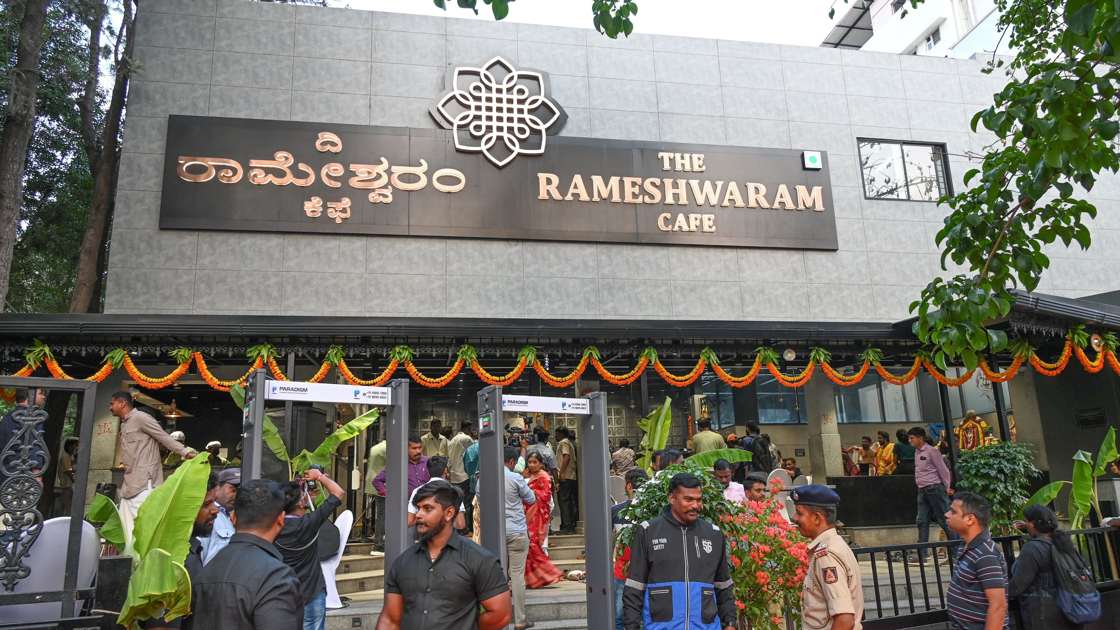 <div class="paragraphs"><p>A metal detector has been installed at the entrance following a blast, in preparation for the reopening of The Rameshwaram Café. </p></div>