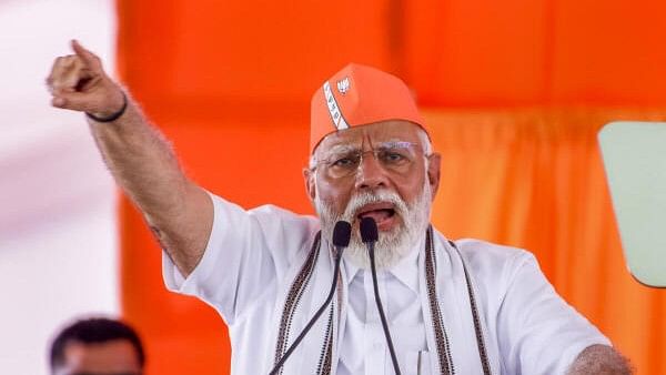 <div class="paragraphs"><p>PM Modi in Telangana.</p></div>