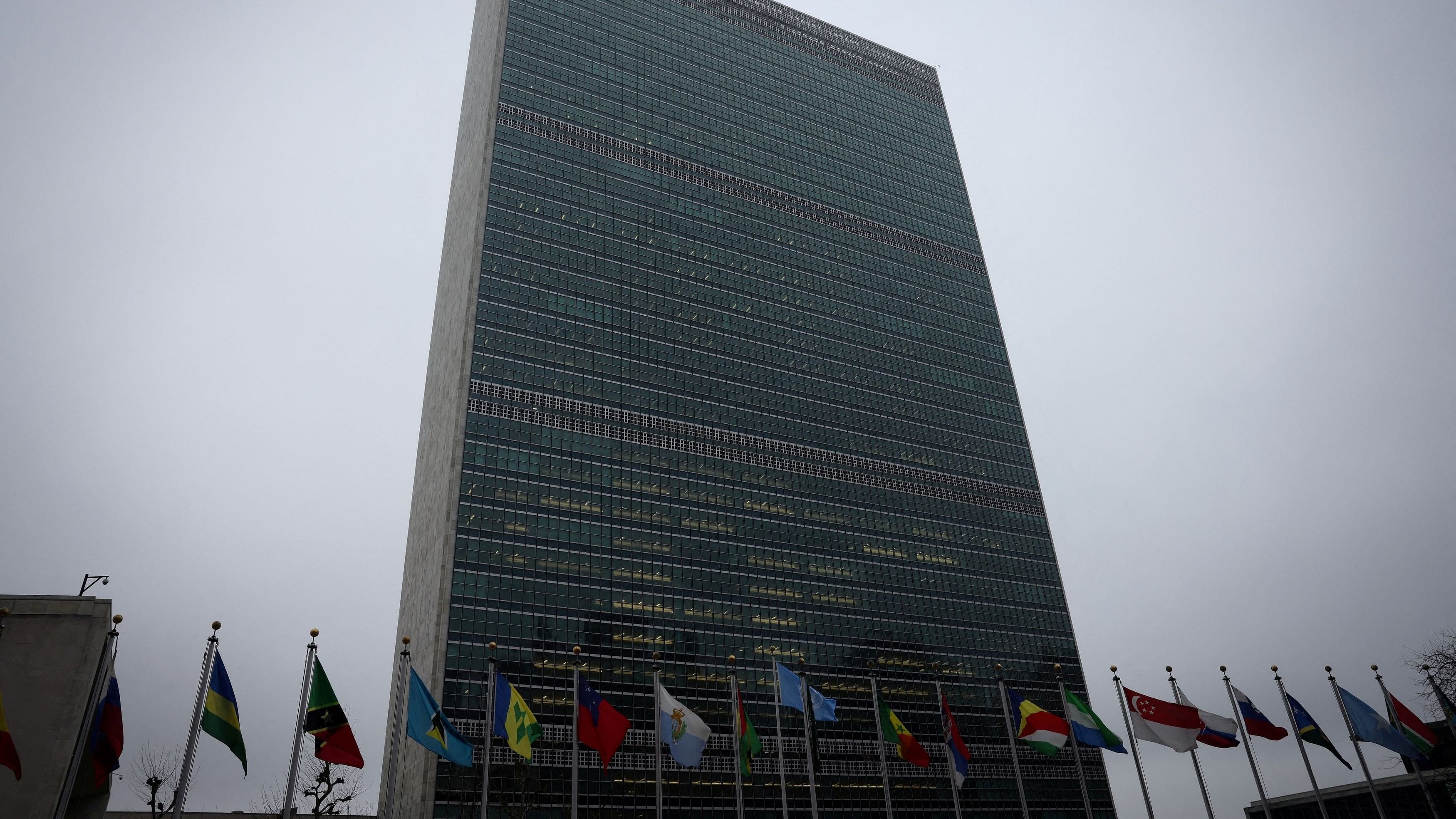 <div class="paragraphs"><p>The United Nations building is pictured in New York City, US, February 23, 2023. </p></div>
