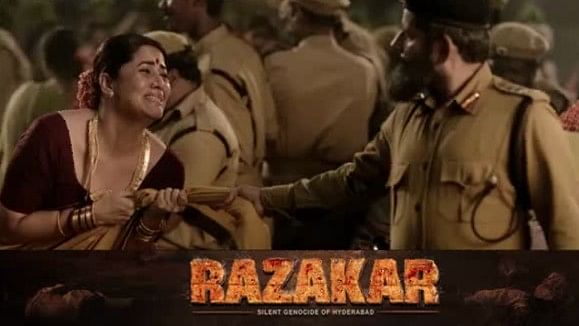 <div class="paragraphs"><p>A still from the movie 'Razakar'.</p></div>