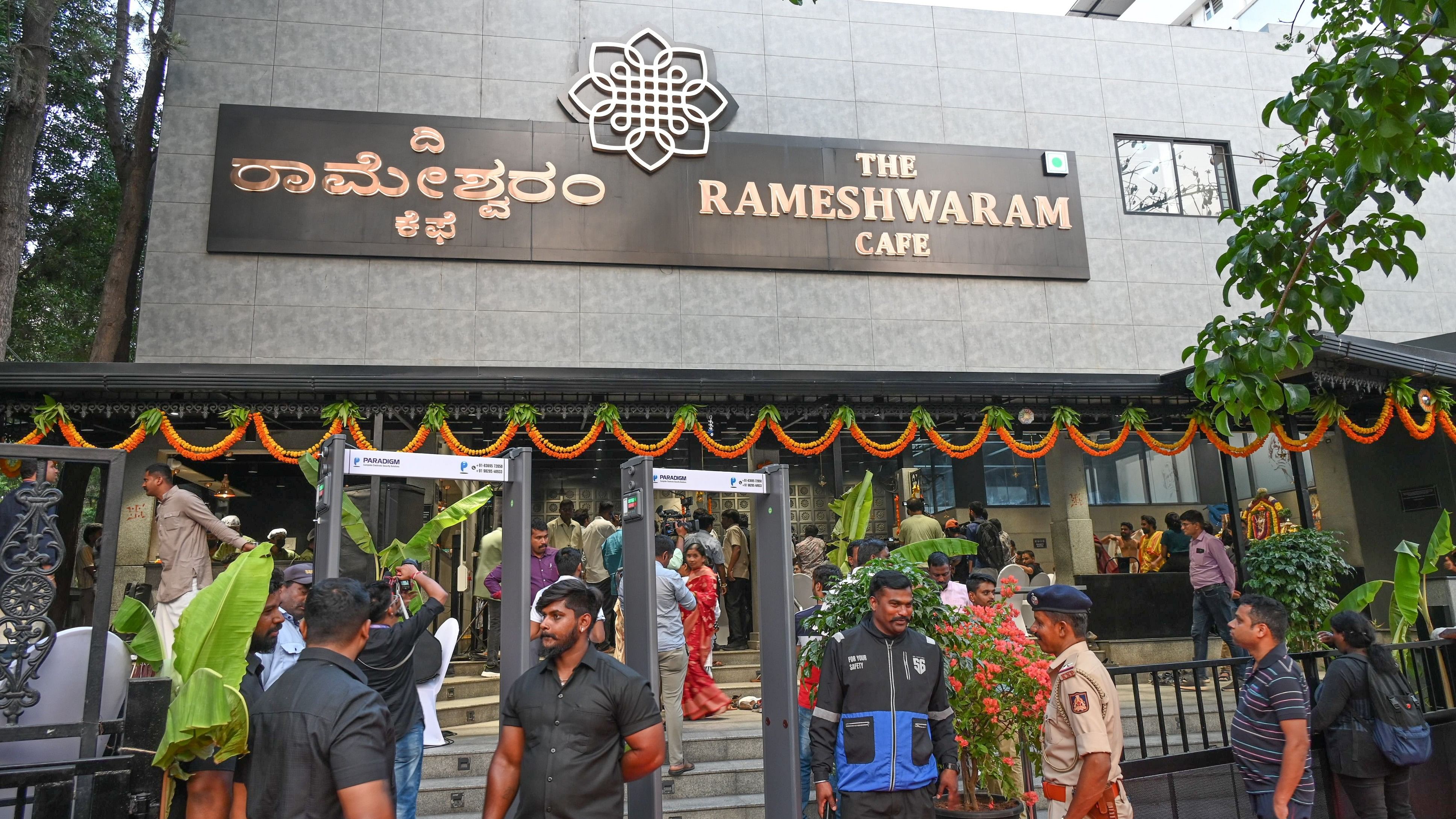 <div class="paragraphs"><p>A metal detector has been installed at the entrance following a blast, in preparation for the reopening of The Rameshwaram Café. </p></div>