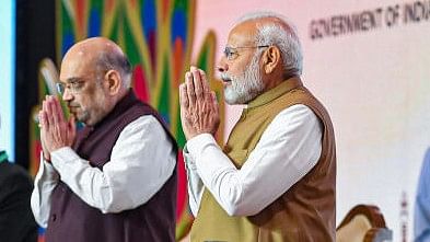 <div class="paragraphs"><p>Prime Minister Narendra Modi who is looking to be elected for a third term and his close advisor and Minister of Home Affairs, Amit Shah.</p></div>