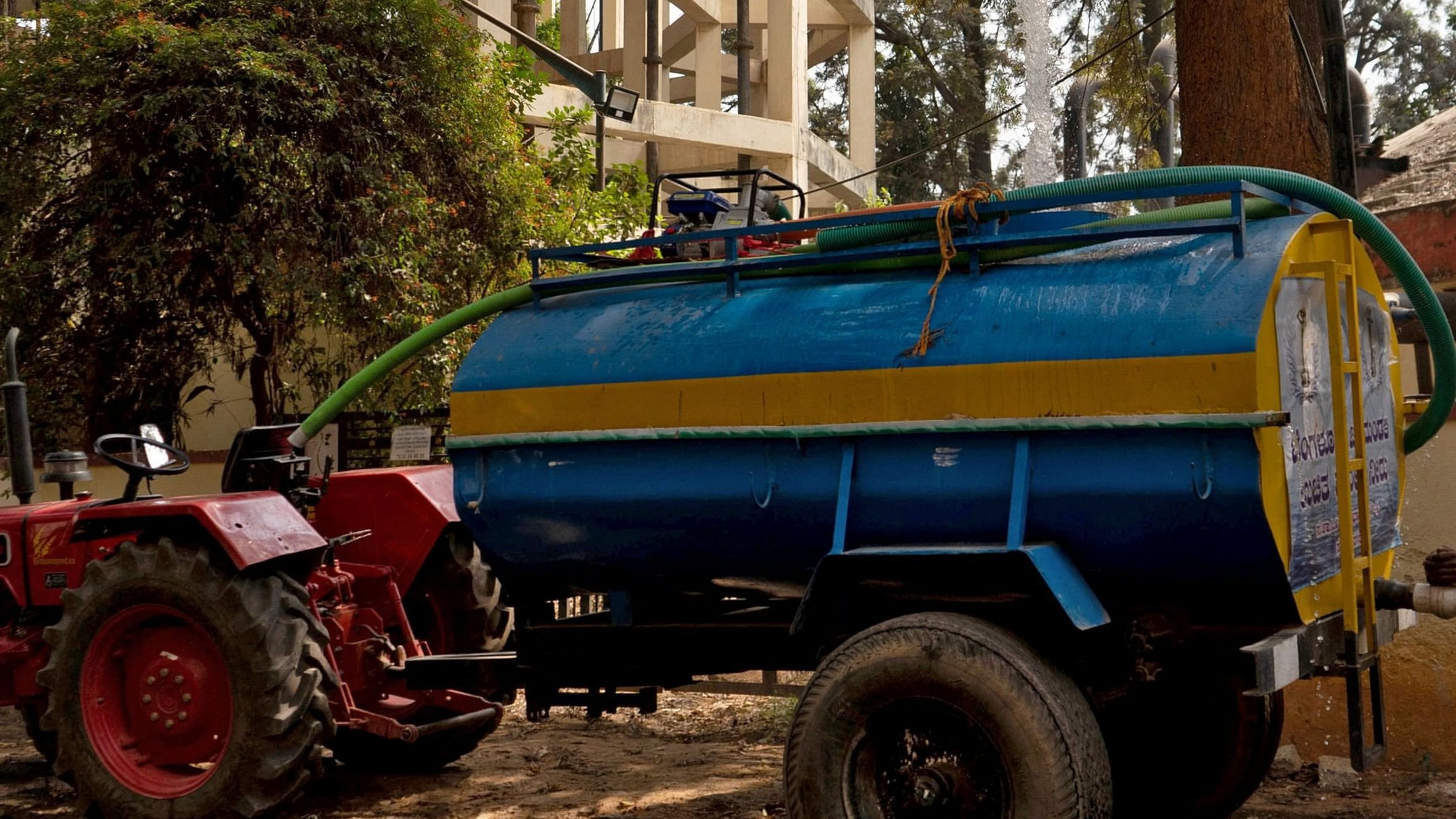 <div class="paragraphs"><p>A water tanker at a filling station in Bengaluru.&nbsp; </p></div>