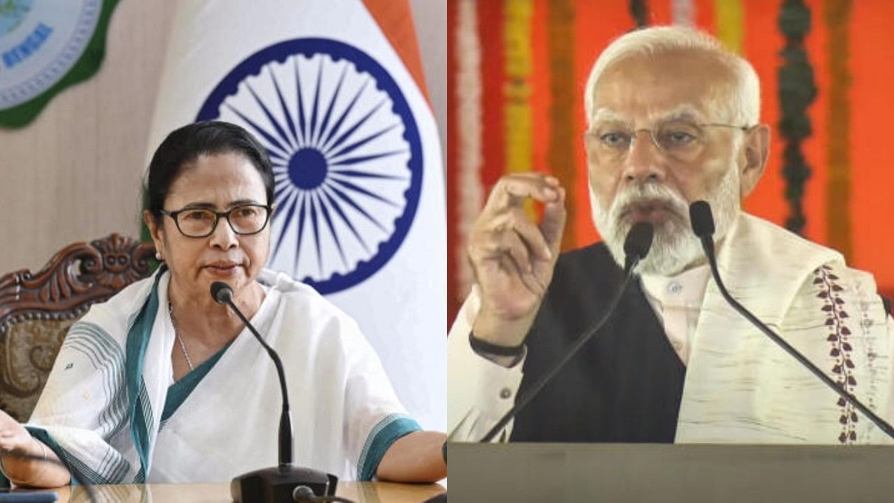 <div class="paragraphs"><p>West Bengal CM Mamata Banerjee and PM Narendra Modi.</p></div>