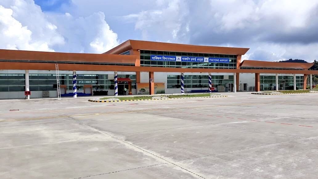 <div class="paragraphs"><p>A view of the Pakyong Airport Terminal in Sikkim.</p></div>