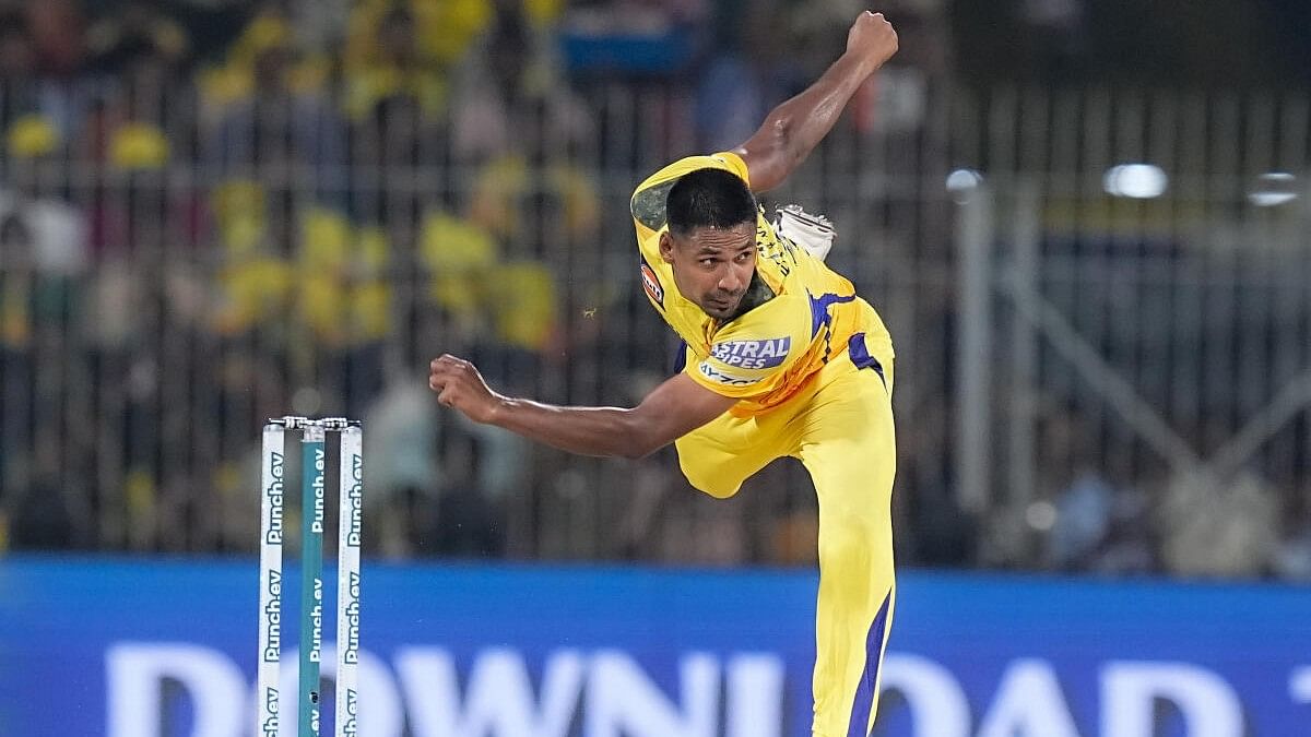 <div class="paragraphs"><p>Mustafizur Rahman did the star turn for CSK with a four-wicket haul.</p></div>