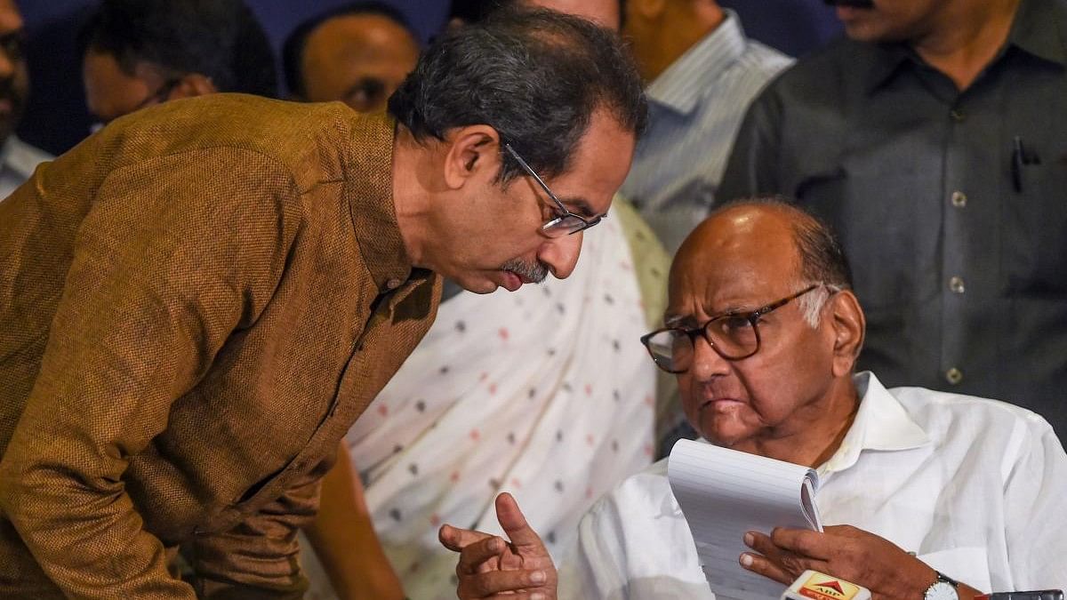 <div class="paragraphs"><p>Uddhav Thackeray (left) and Sharad Pawar (right).</p></div>