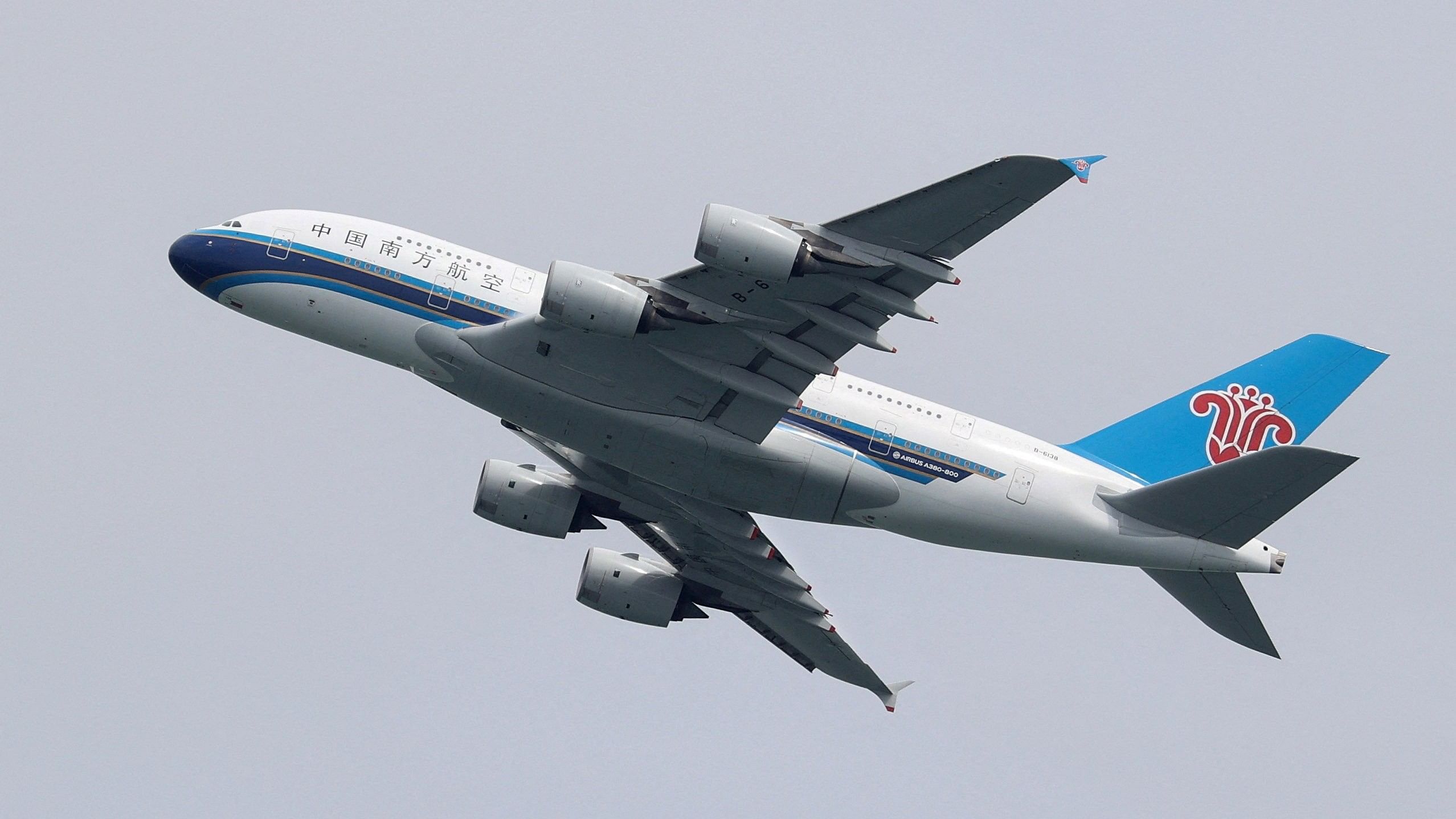 <div class="paragraphs"><p>A China Southern Airlines plane.</p></div>