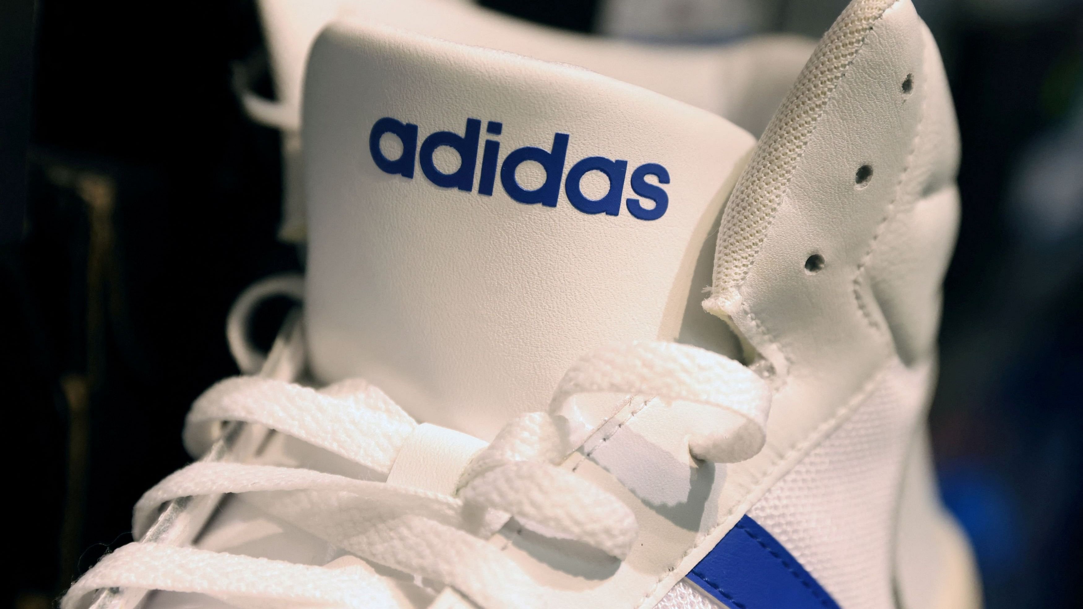 <div class="paragraphs"><p>An Adidas shoe is seen in a store at the Woodbury Common Premium Outlets in Central Valley, New York, US.</p></div>