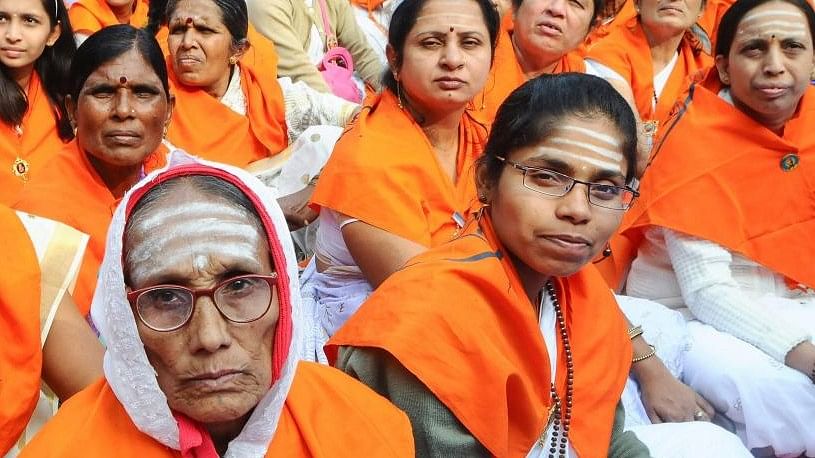 <div class="paragraphs"><p>Representative image of Lingayat women.</p></div>