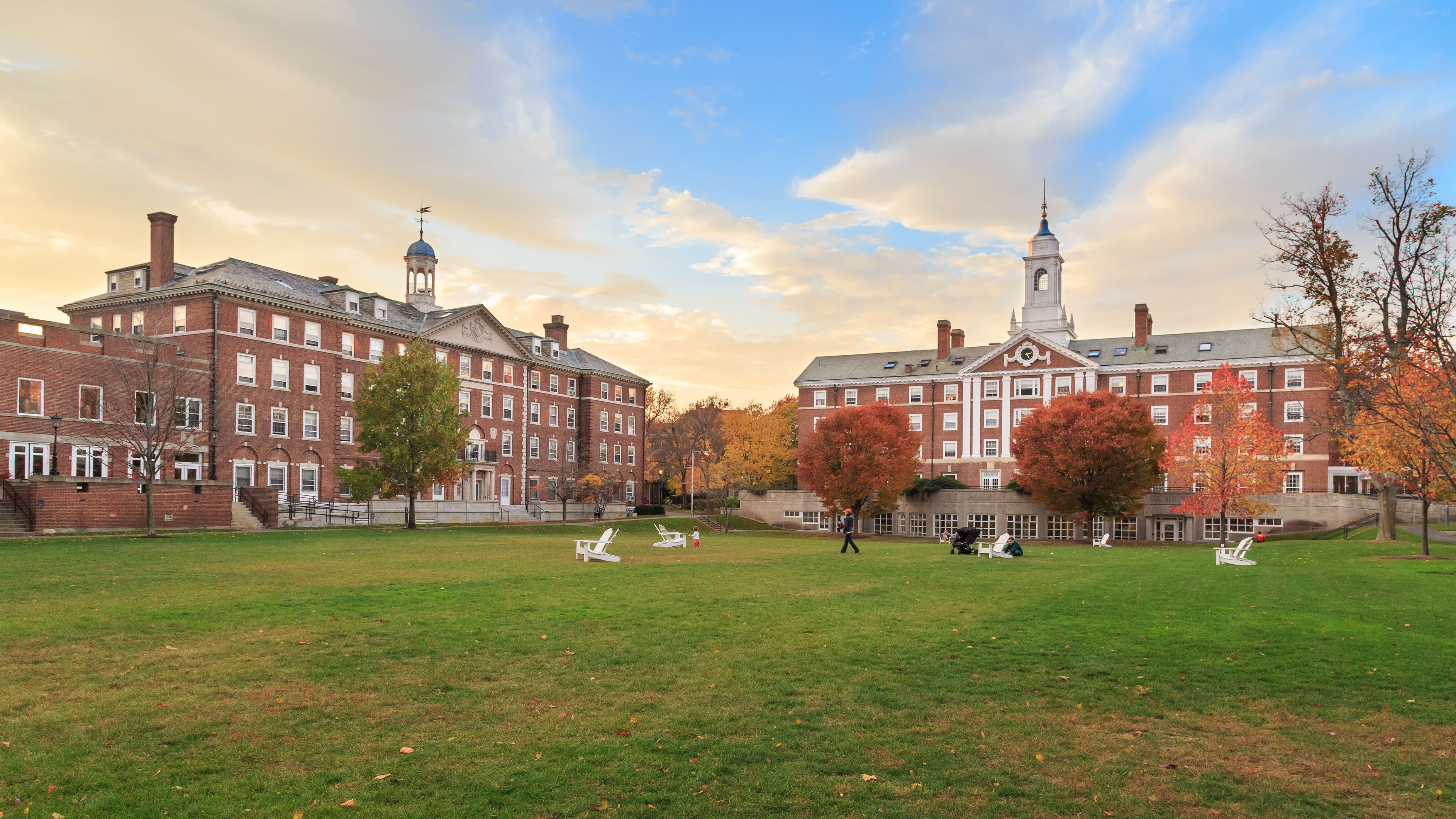 Cambridge, MA, USA - November 2, 2013: Radcliffe Quad undergrad housing at Harvard University in Fall in Cambridge, MA, USA on November 2, 2013.
test