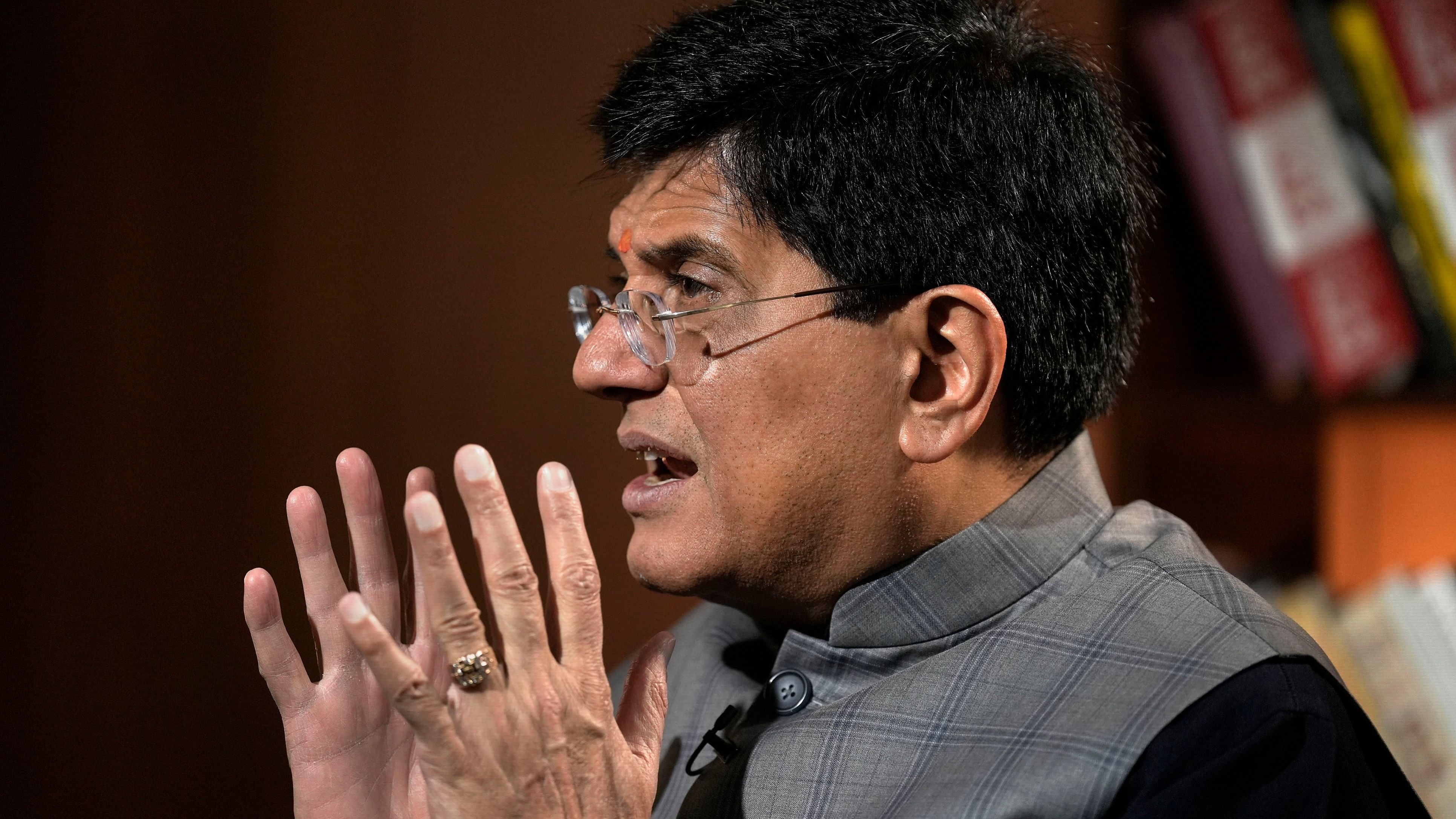 <div class="paragraphs"><p>Union Minister of Commerce &amp; Industry Piyush Goyal.</p></div>