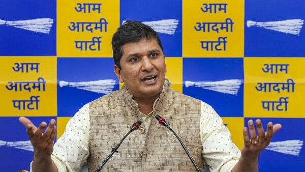 <div class="paragraphs"><p>Senior AAP leader and Delhi cabinet minister Saurabh Bharadwaj.</p></div>