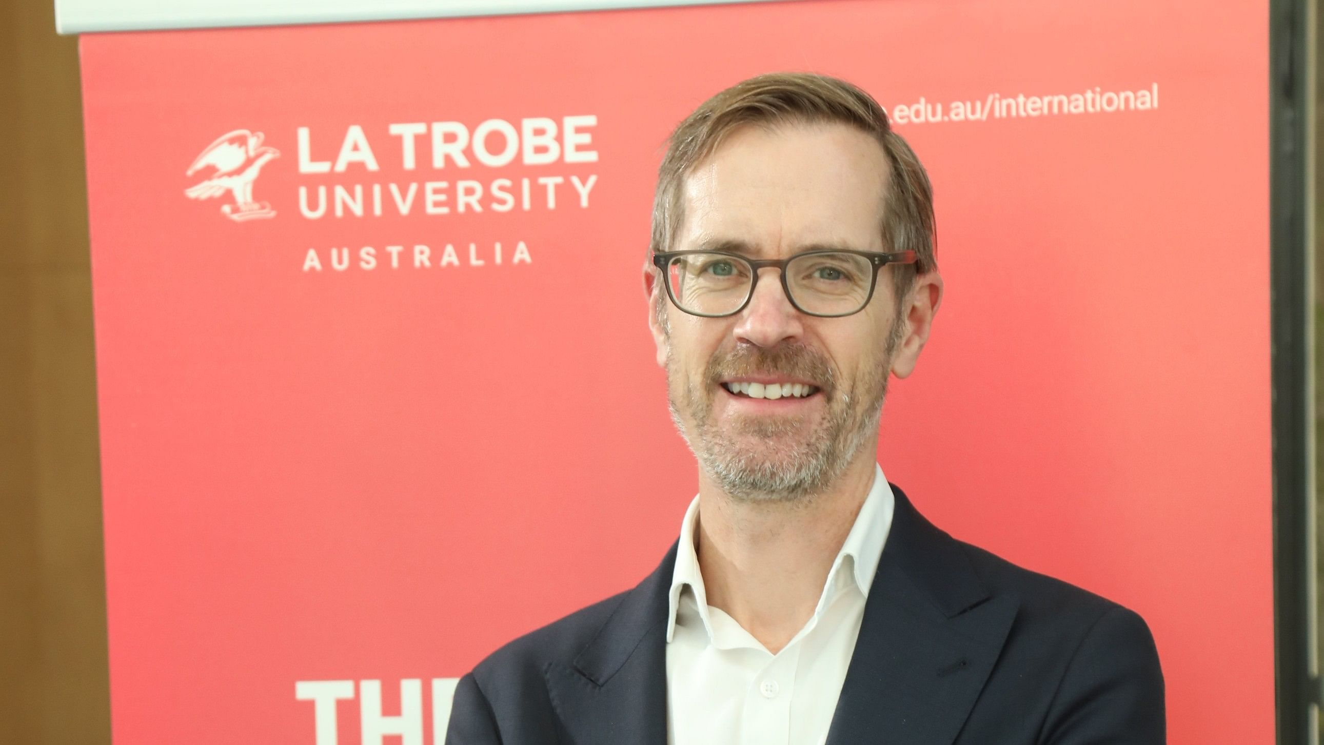 <div class="paragraphs"><p>Theo Farrell, the Vice-Chancellor and President of La Trobe University.<strong>&nbsp;</strong></p></div>