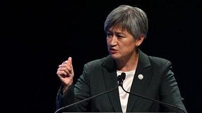 <div class="paragraphs"><p>Australia's Foreign Affairs Minister Penny Wong speaks during the Maritime Cooperation Forum of the ASEAN-Australia Special Summit, in Melbourne, Australia March 4, 2024.</p></div>