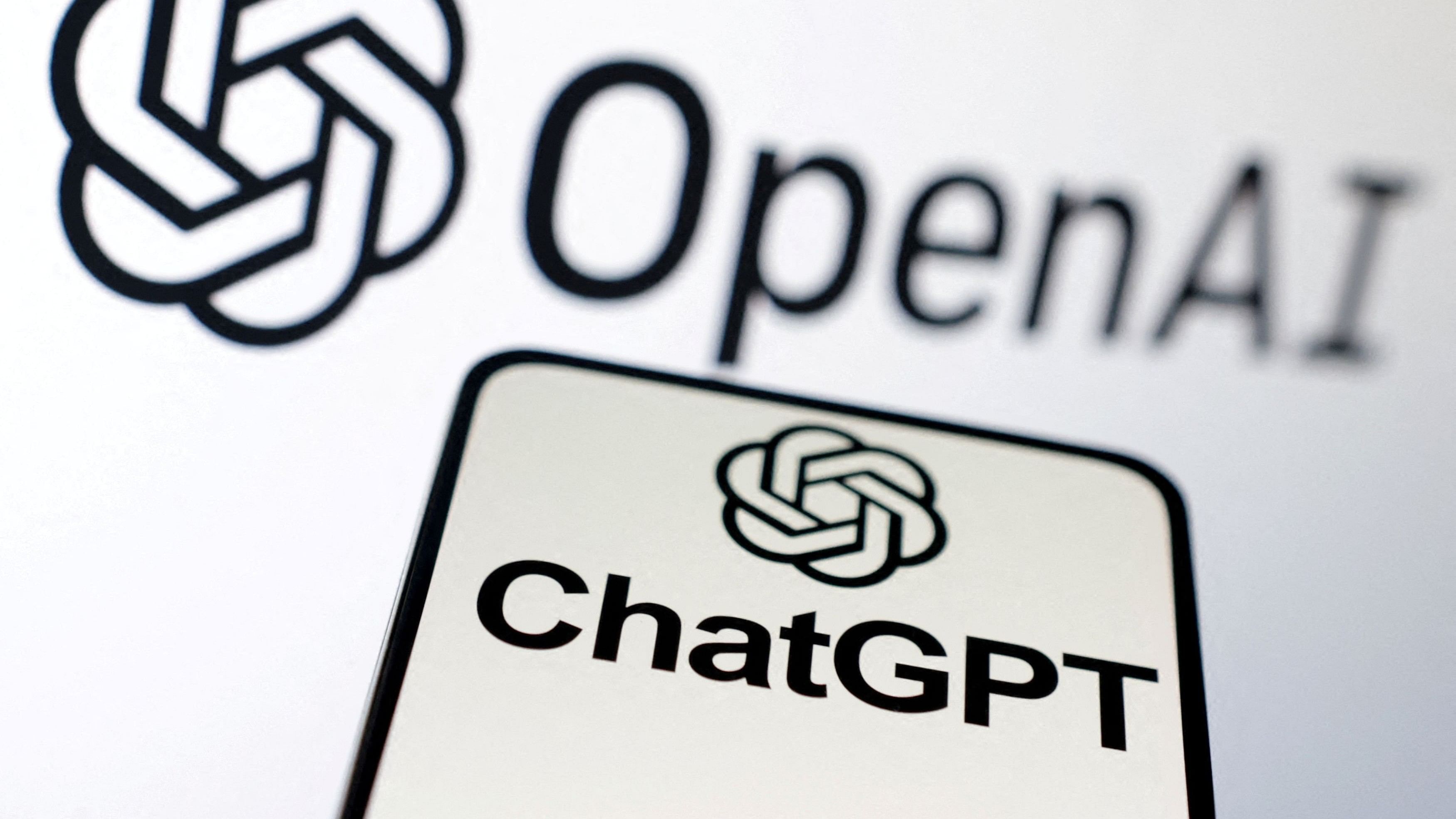 <div class="paragraphs"><p>FILE PHOTO: OpenAI and ChatGPT logos are seen in this illustration.</p></div>
