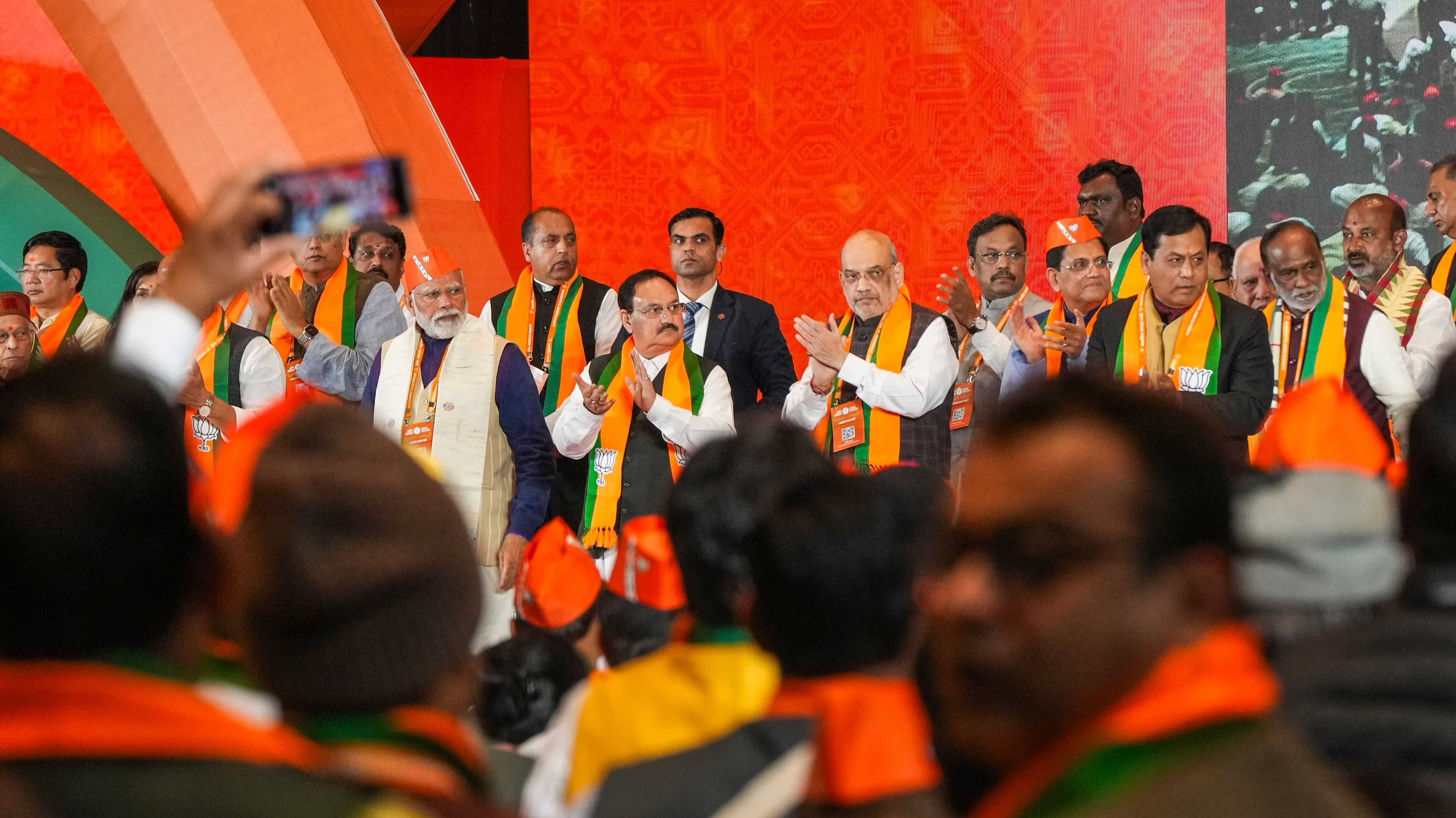 <div class="paragraphs"><p>In case of an alliance, the BJP will contest a majority of Lok Sabha seats in the state, said sources.</p></div>