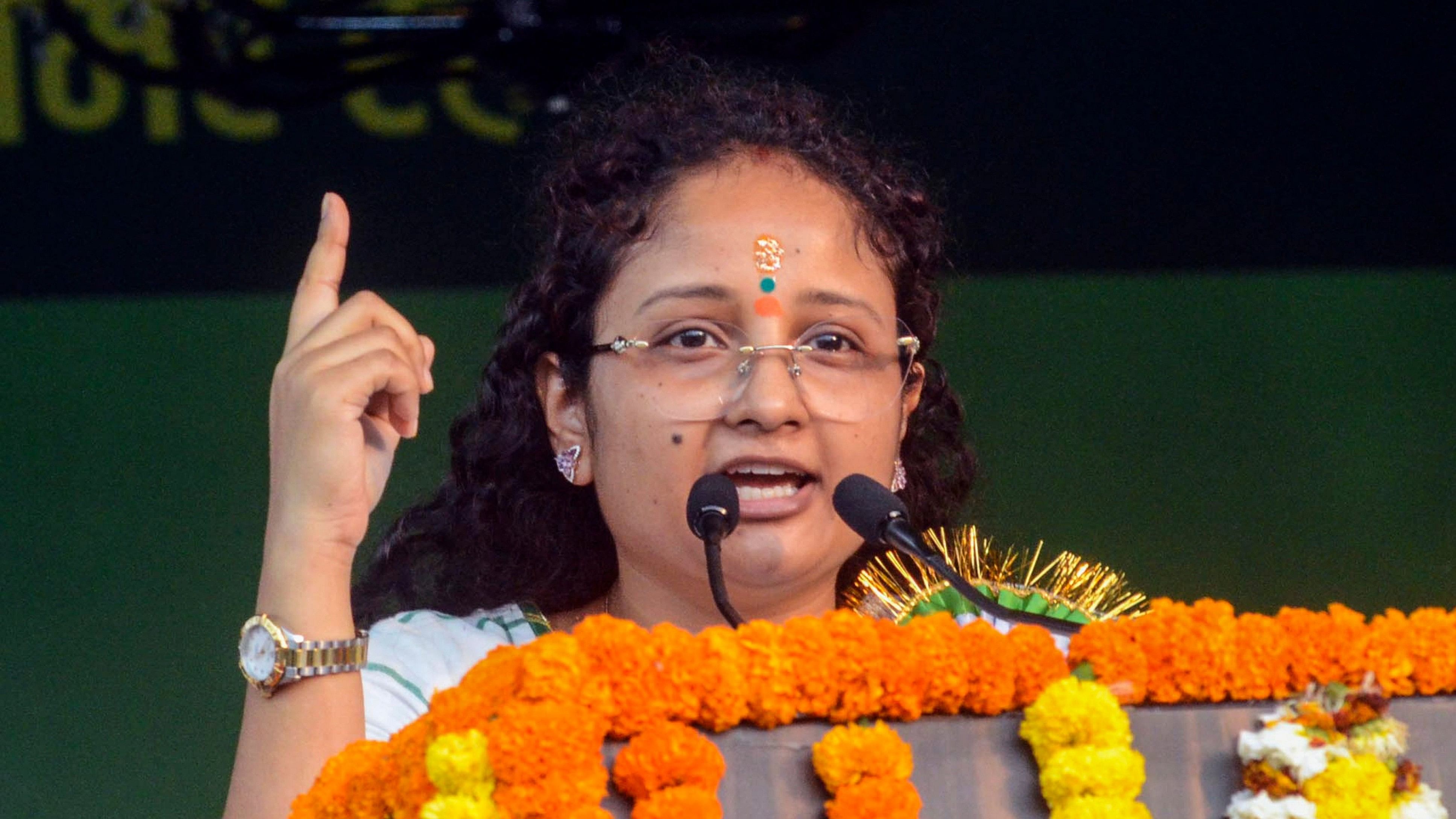 <div class="paragraphs"><p>Former Jharkhand chief minister Hemant Soren's wife Kalpana Soren.</p></div>