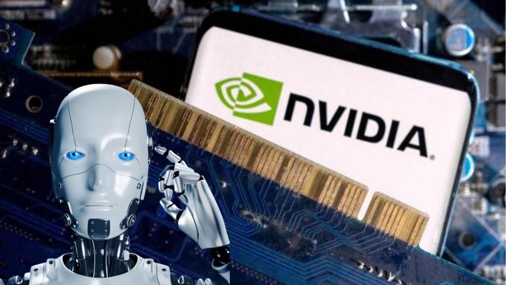 <div class="paragraphs"><p>Nvidia logo and a humanoid robot.</p></div>