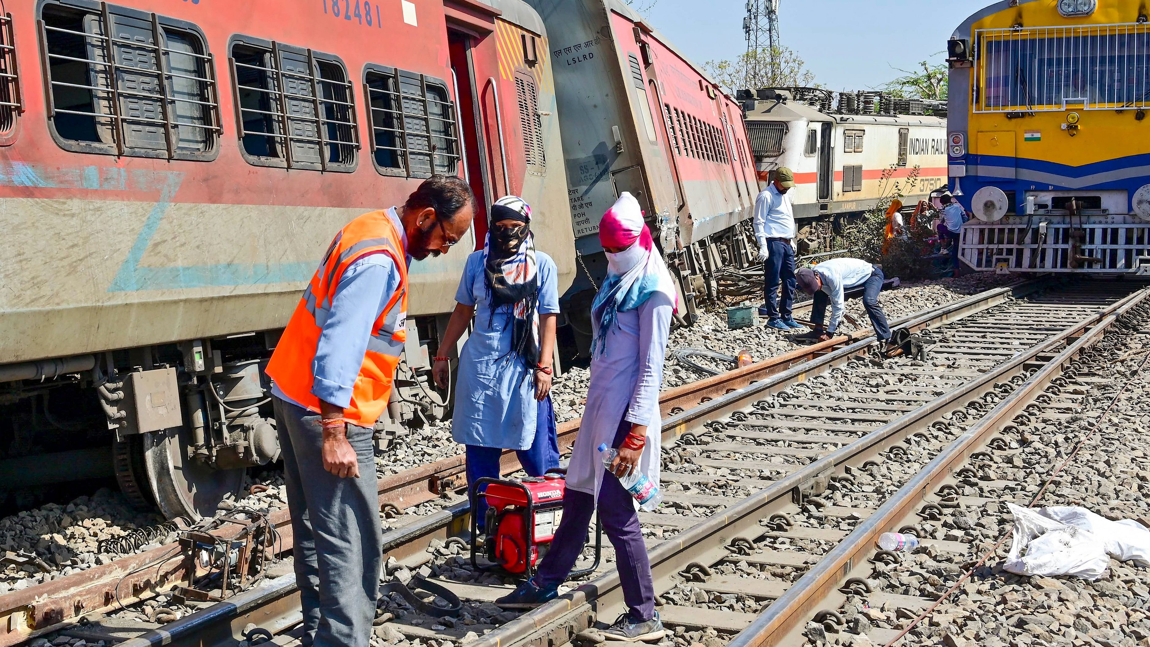 <div class="paragraphs"><p>Representative image of a derailed train.</p></div>