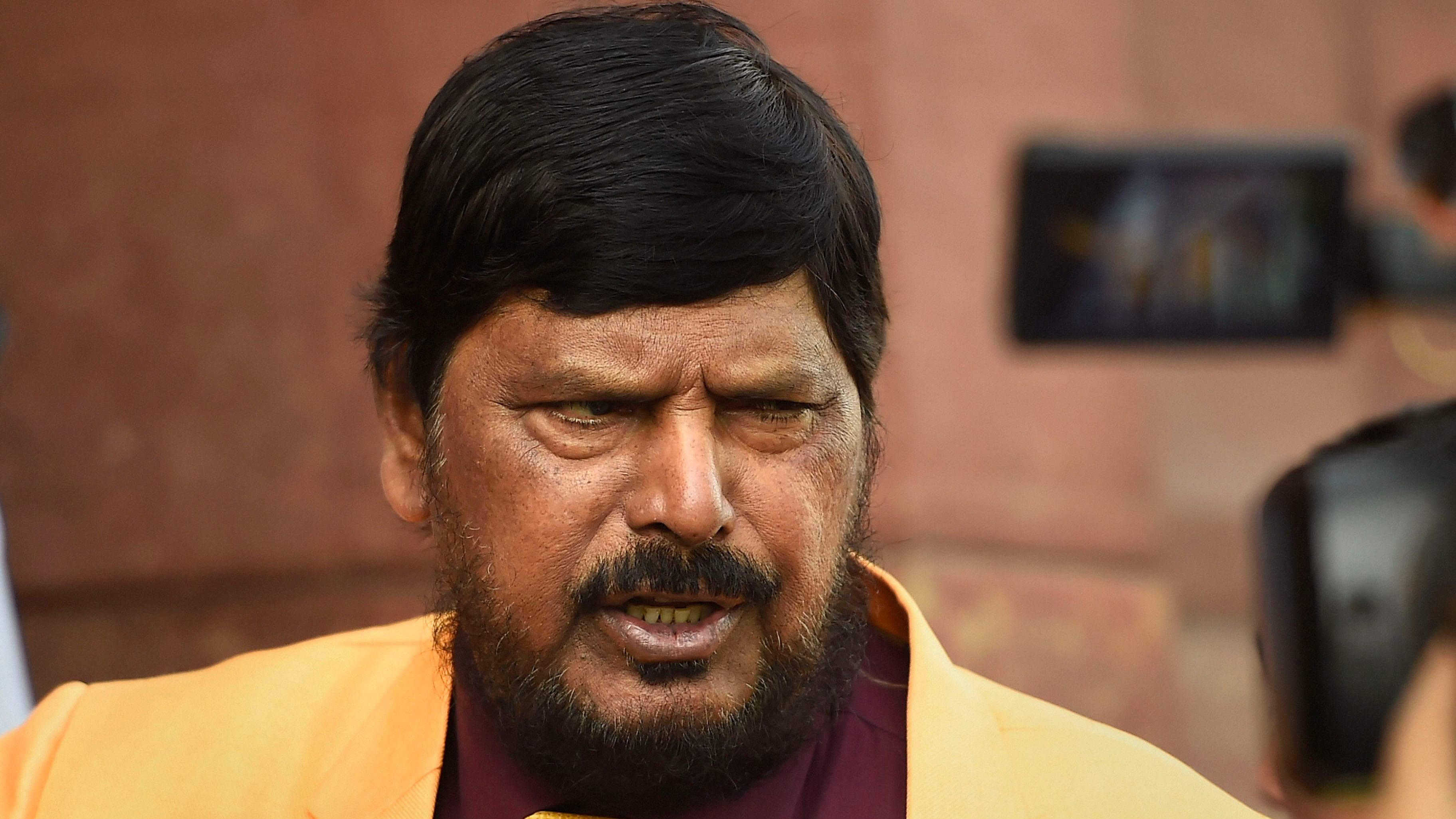 <div class="paragraphs"><p>File photo of&nbsp;Union Minister Ramdas Athawale.</p></div>