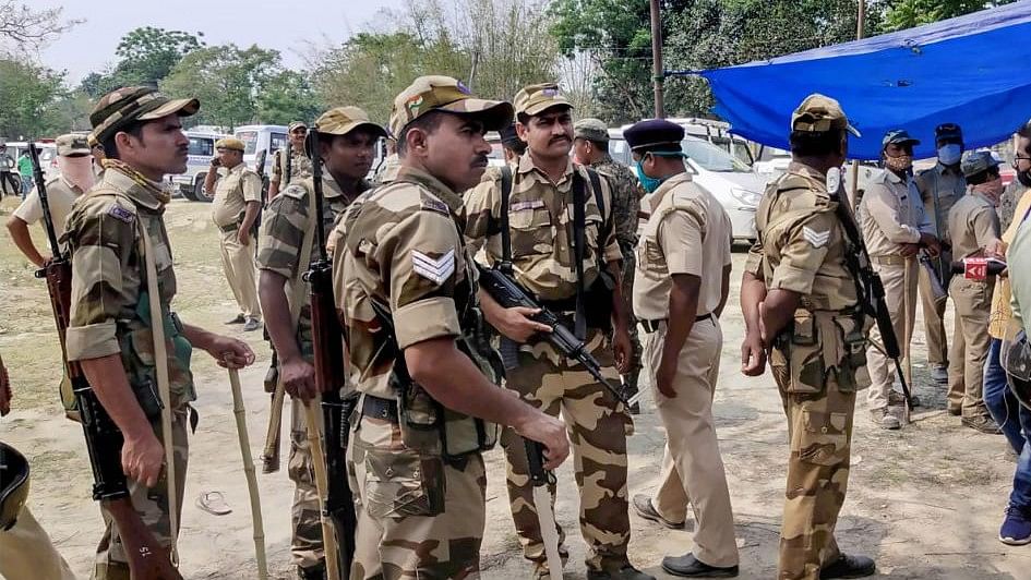 <div class="paragraphs"><p>File photo of security personnel outside a polling booth. (Representative image)</p></div>