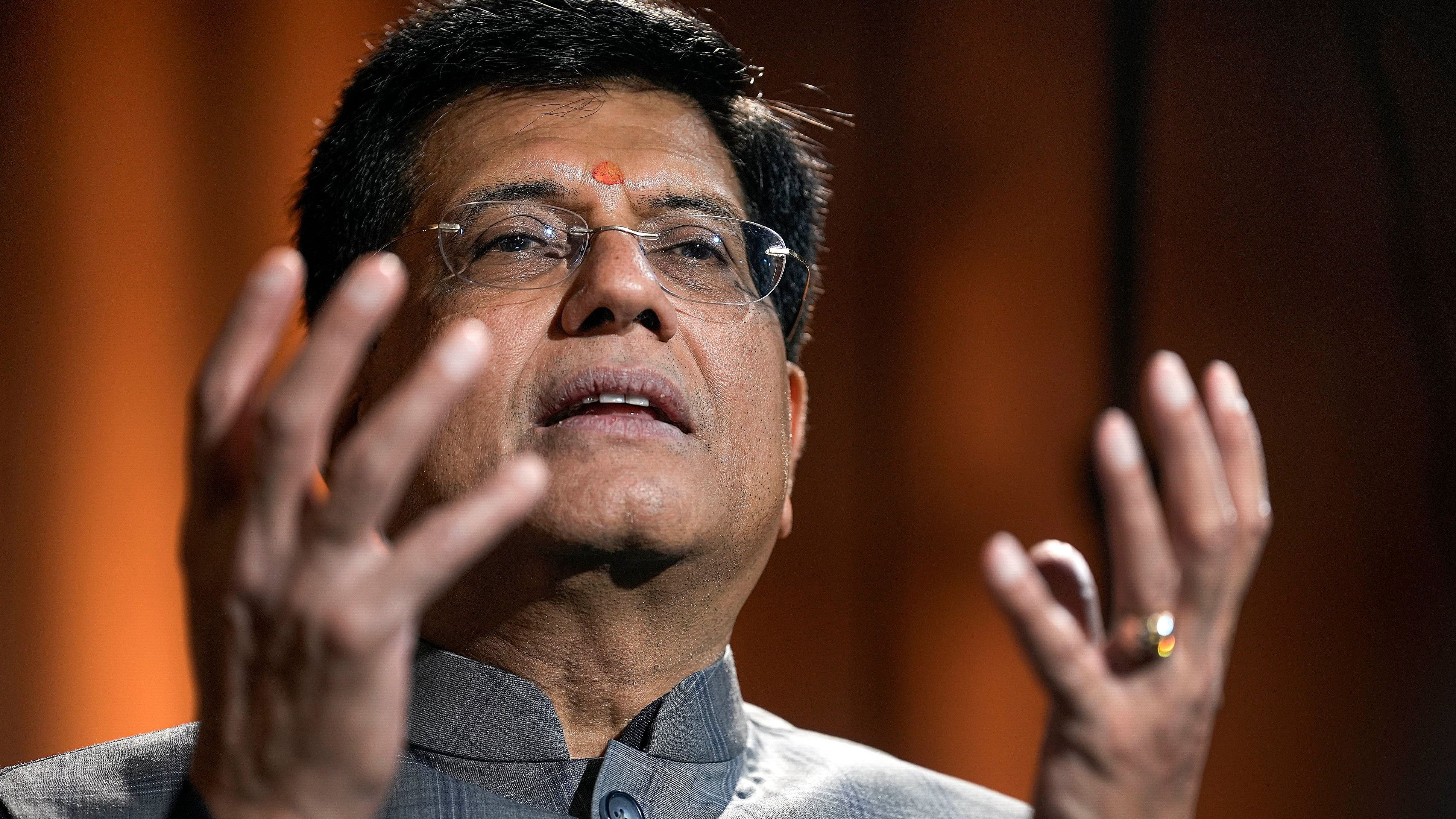 <div class="paragraphs"><p>Union Minister of Commerce &amp; Industry Piyush Goyal.</p></div>